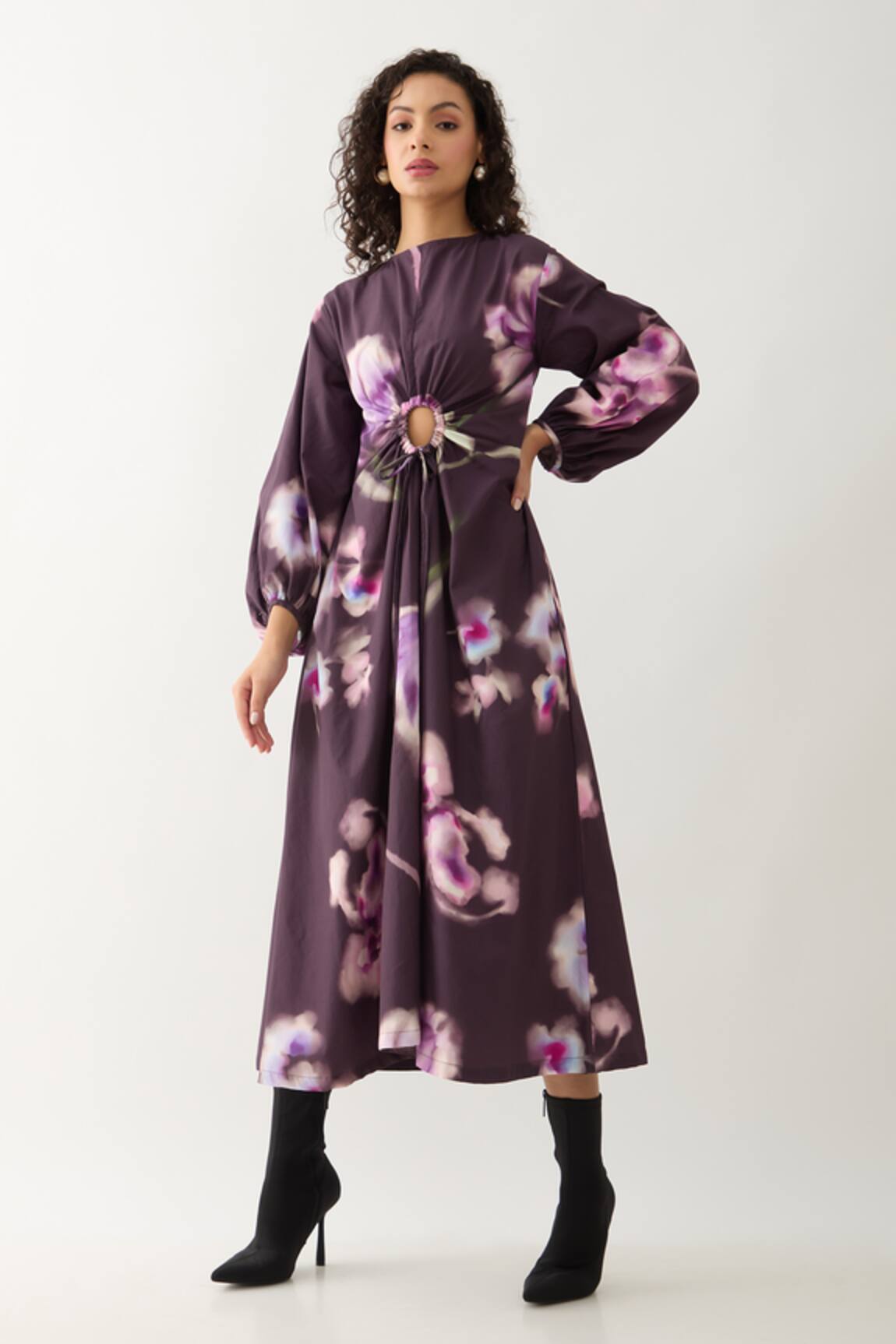 Son of A Noble Snob Grace Midi Dress 