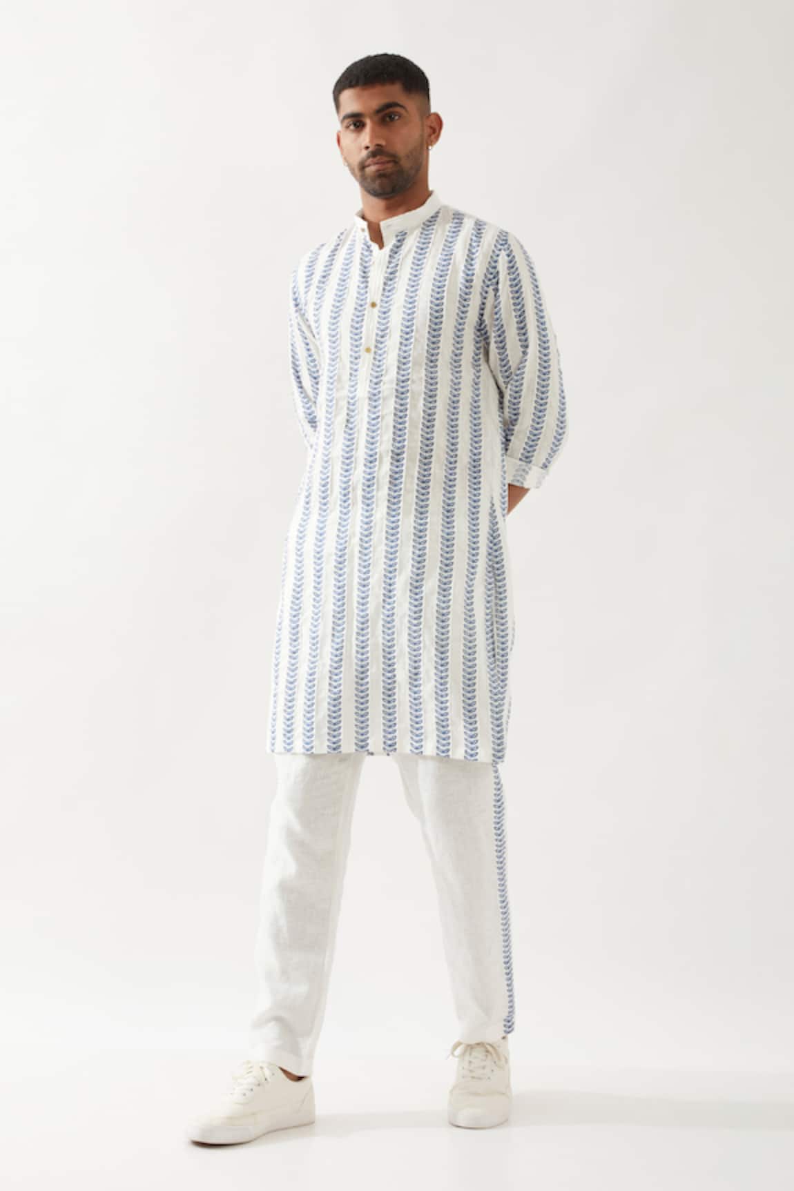Son of A Noble Snob Blake Catkin Printed Kurta Set 