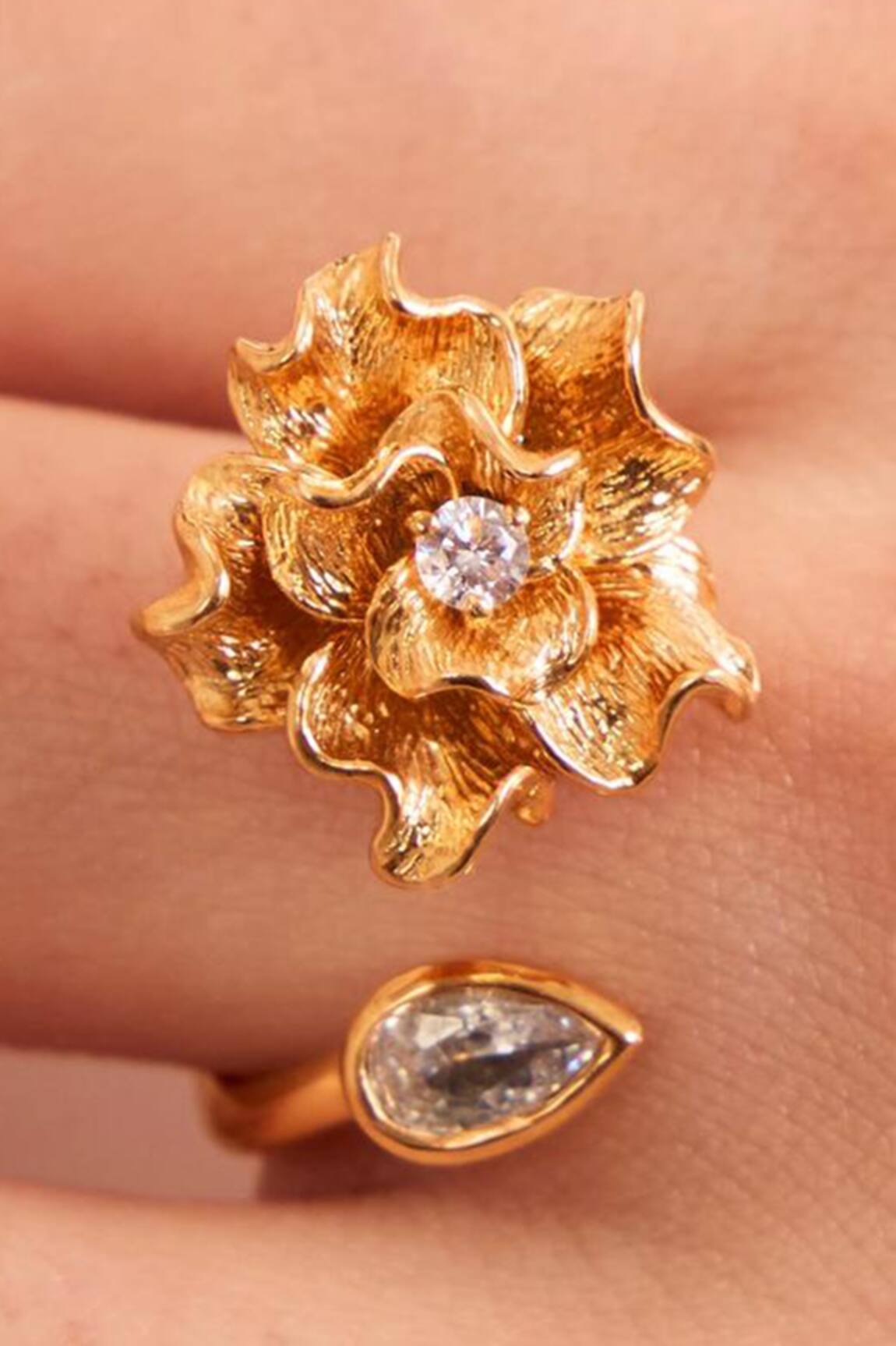 Opalina Soulful Jewellery Luvlush Floral Design Ring