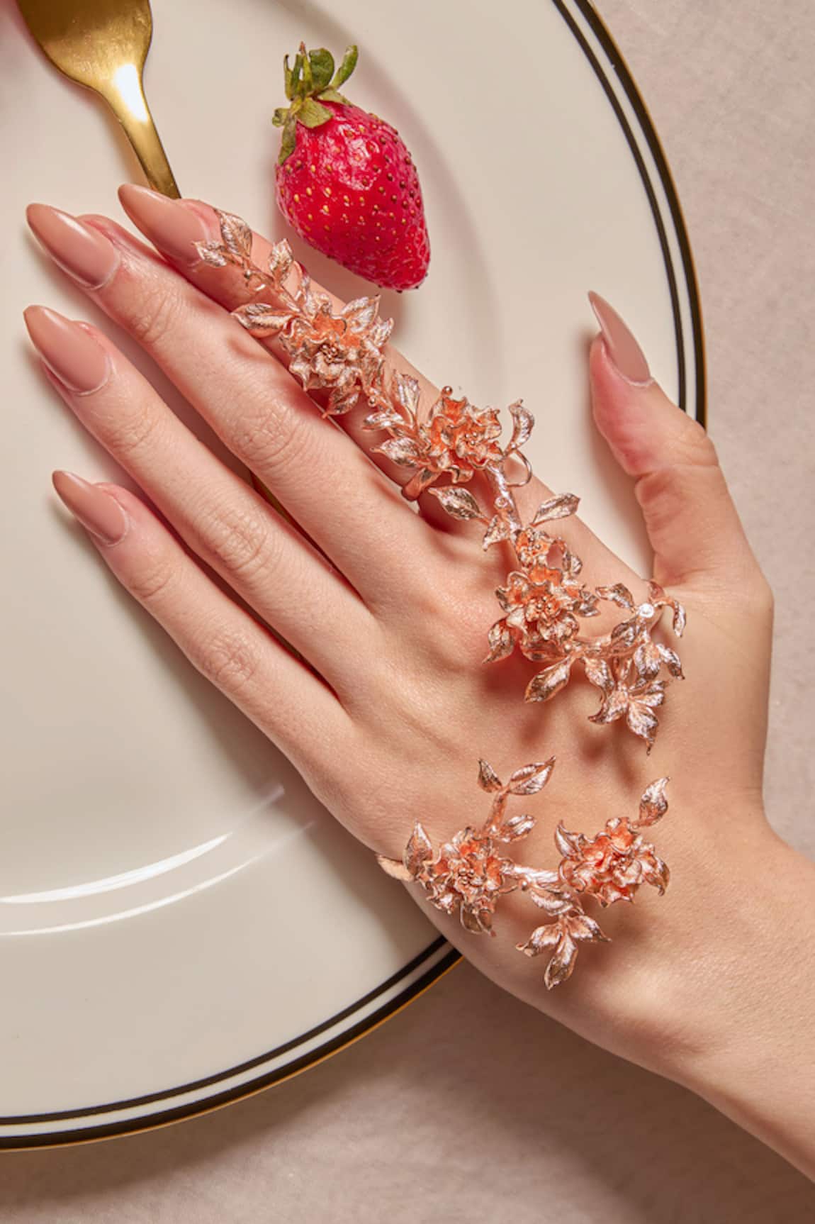 Opalina Soulful Jewellery Blossom Hand Harness 
