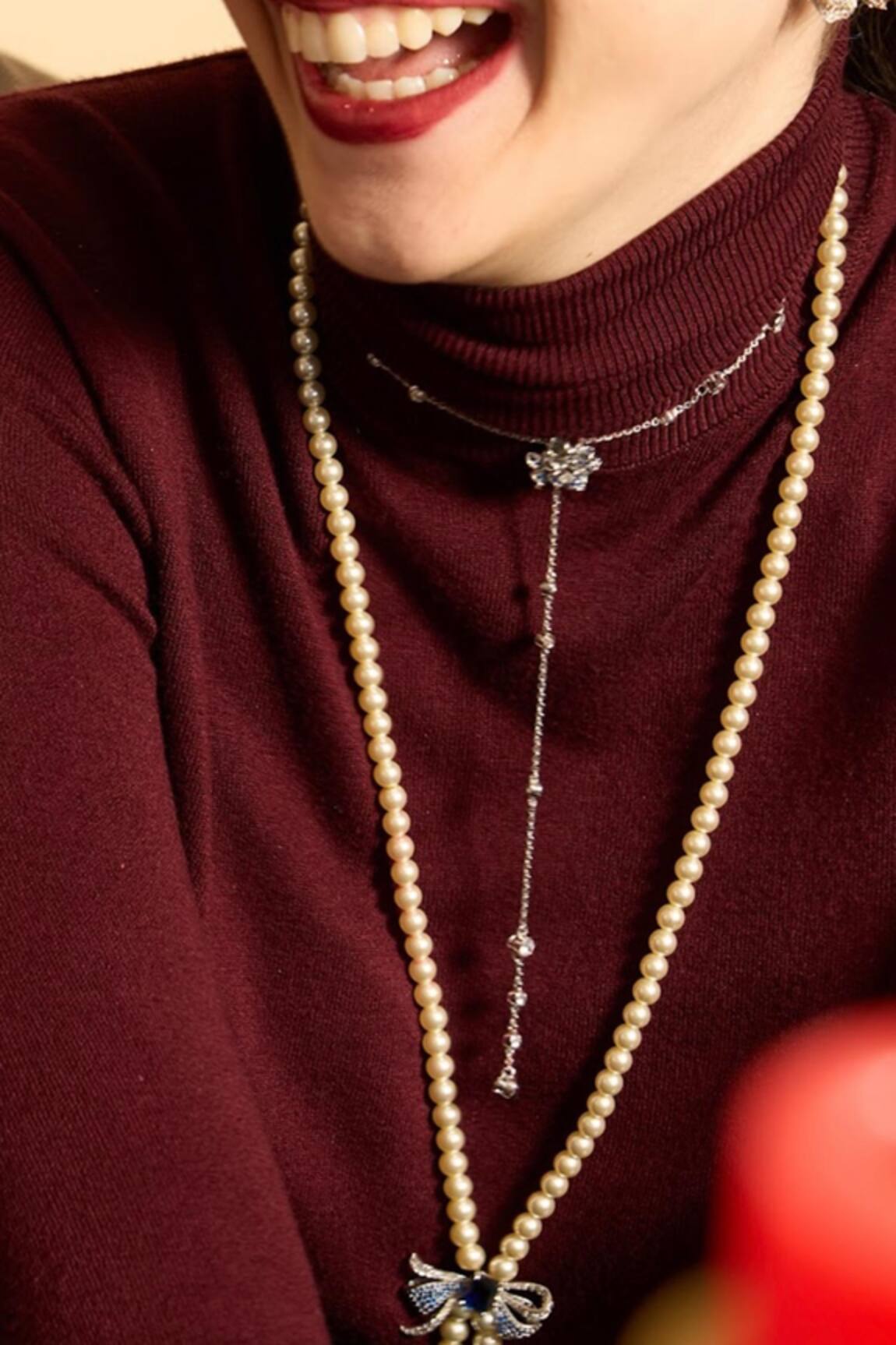 Opalina Soulful Jewellery Scarletta Long Necklace 
