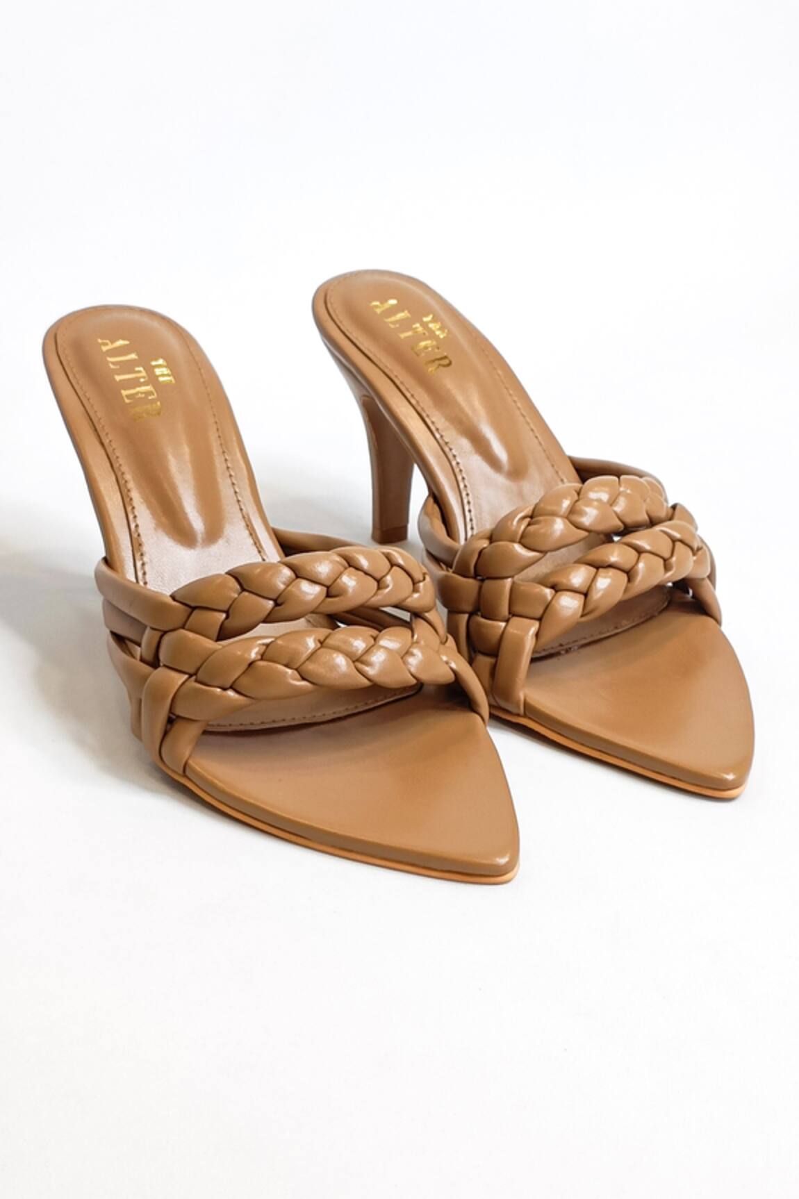 THE ALTER Emily Braided Stilettos 
