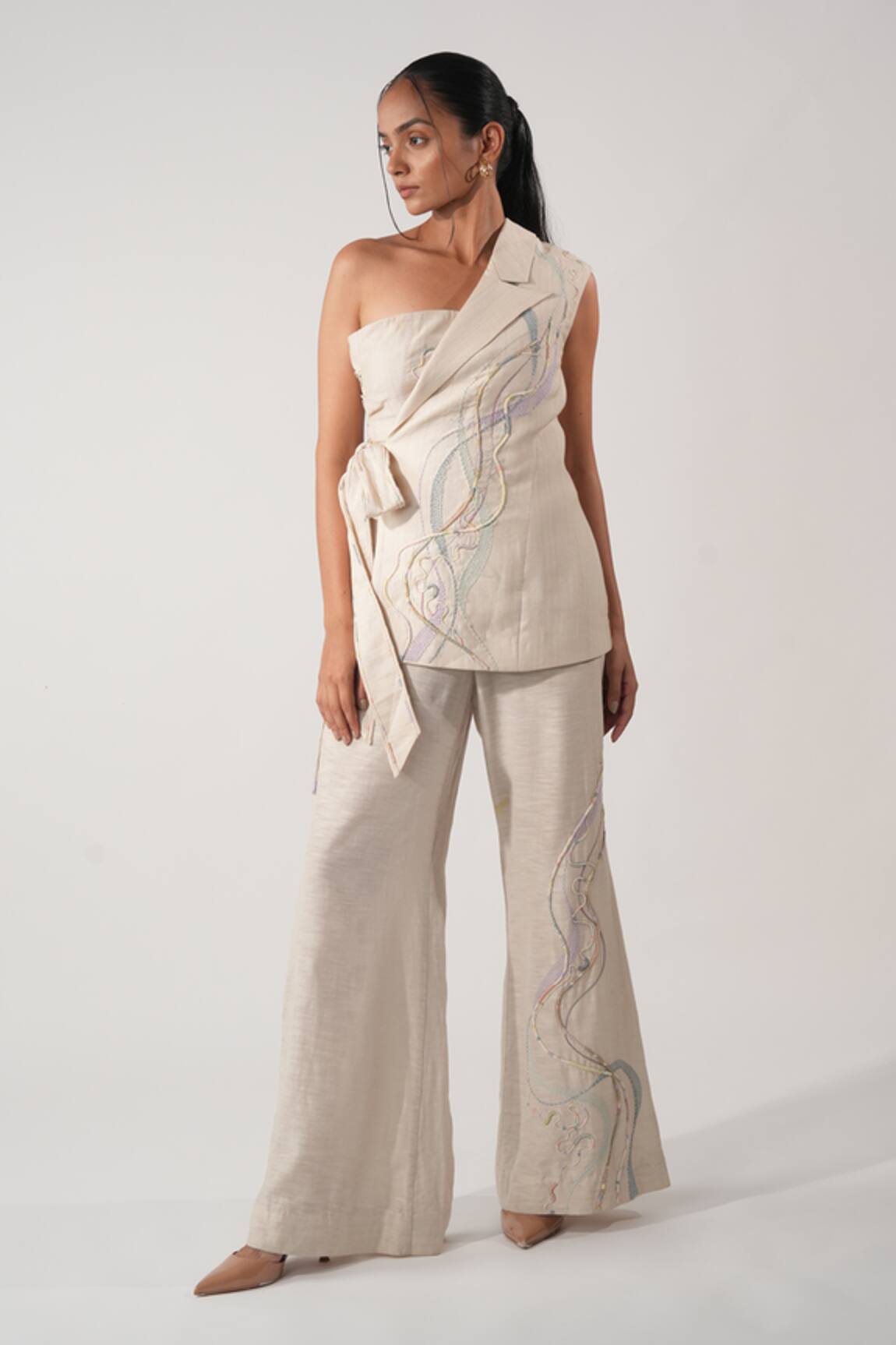 Orthodox Prairie Aari Zardozi Trouser 