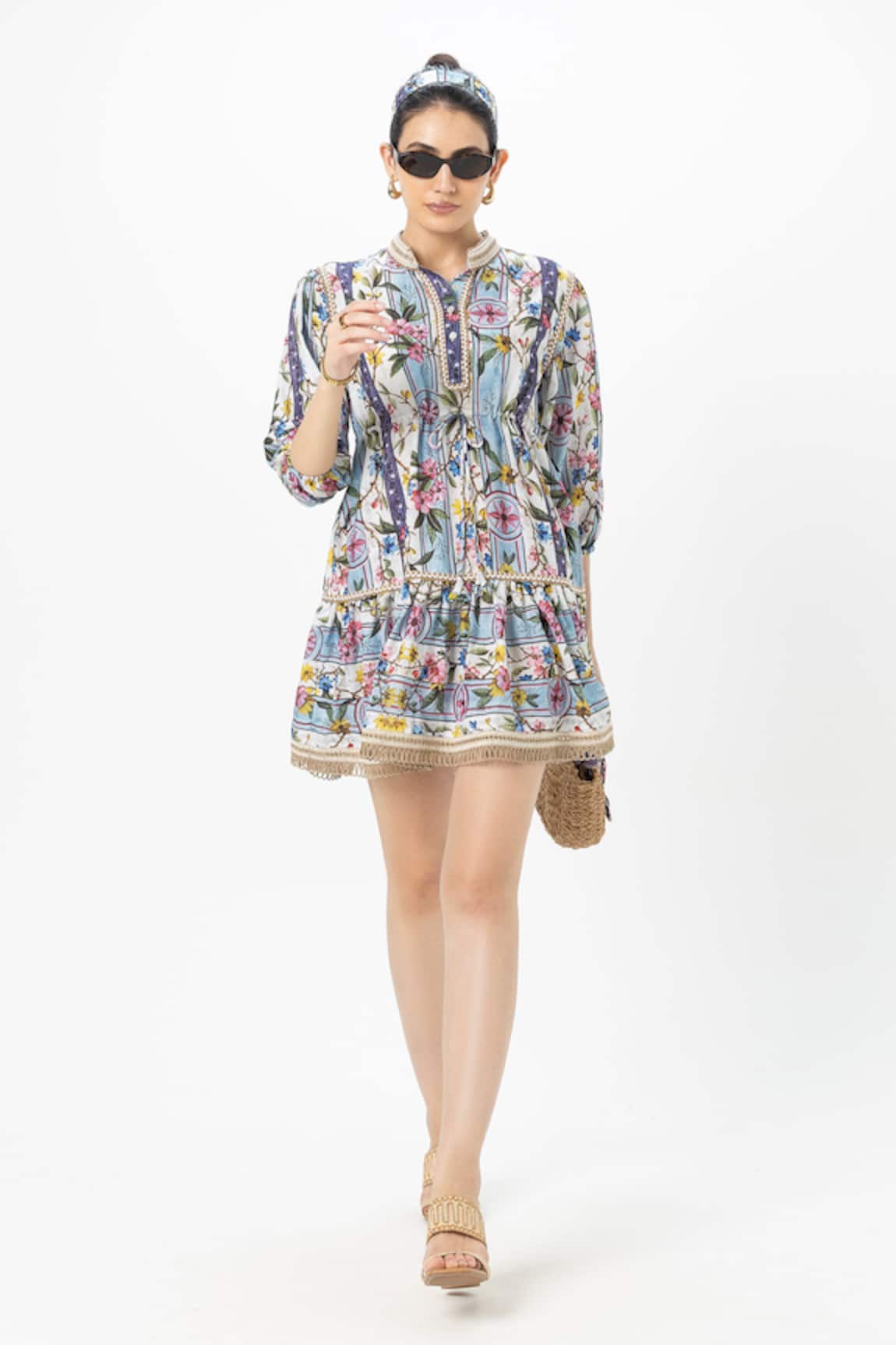 Sobariko Chloe Cinched Dress 