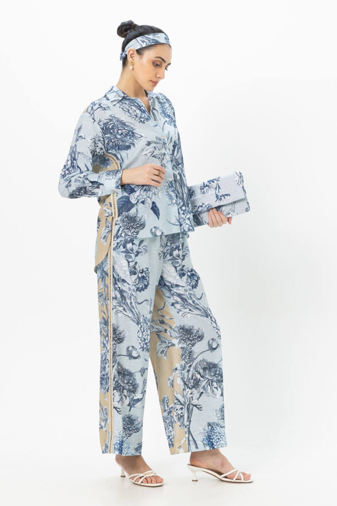 Sobariko Floral Print Co-Ord Set 