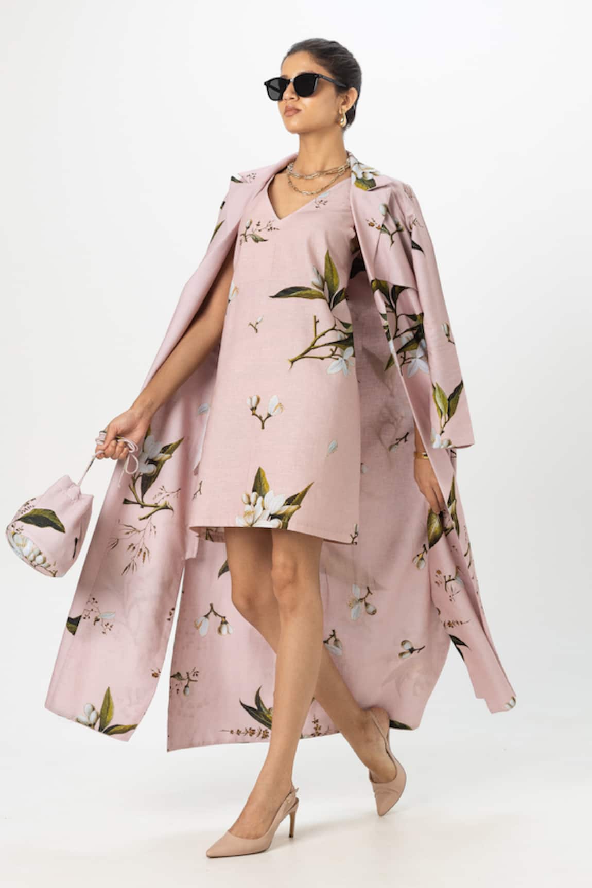 Sobariko Jasmine Trench Dress Set 