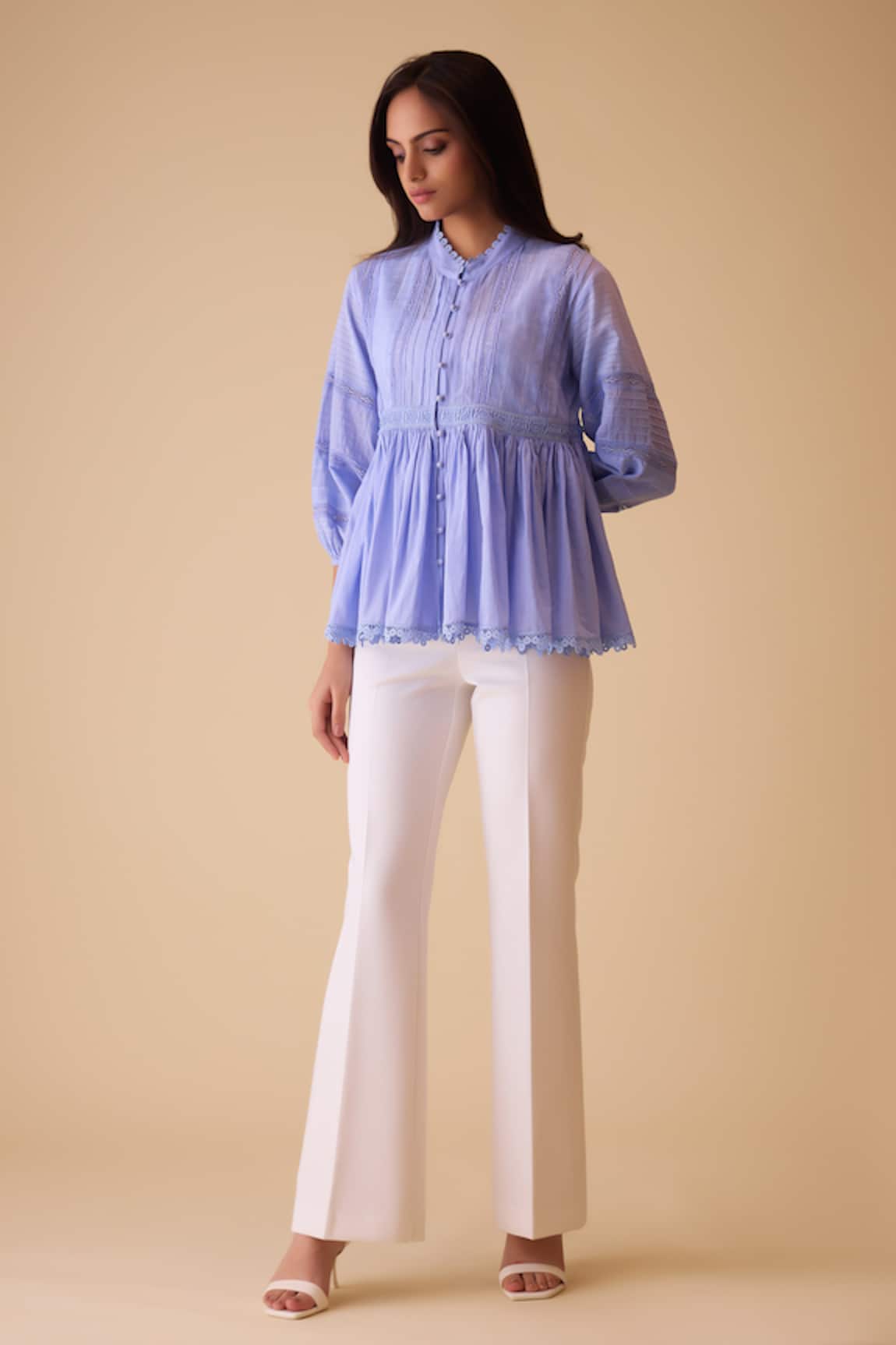 BUNKA Ira Top - Blue 