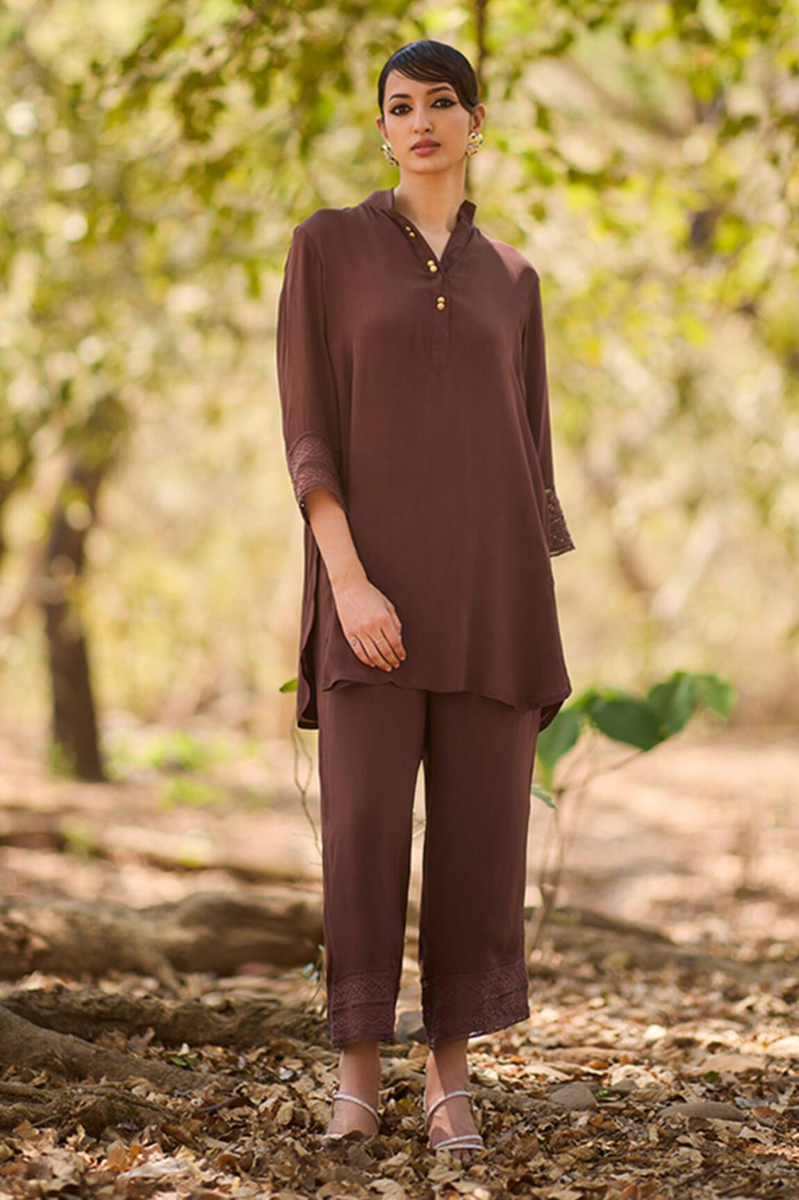 Nirmooha Rustwood Kurta Set 