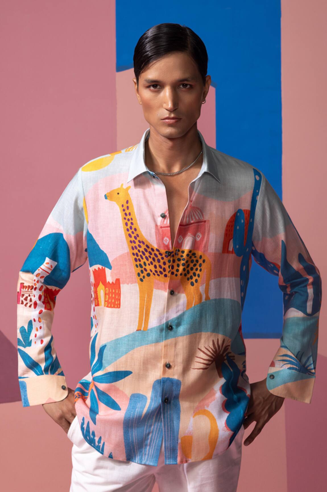Nautanky Sunset Safari Full Sleeve Shirt 