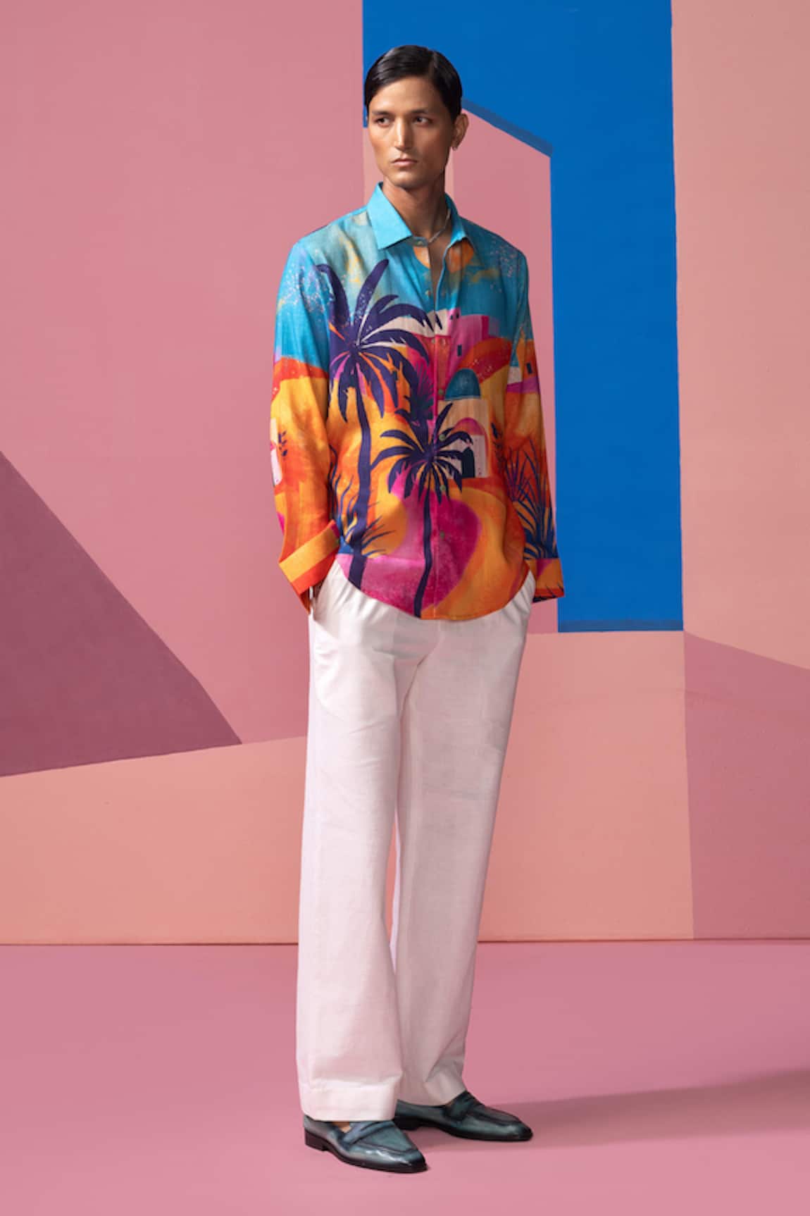 Nautanky Sunlight in the Desert Full Sleeve Shirt 