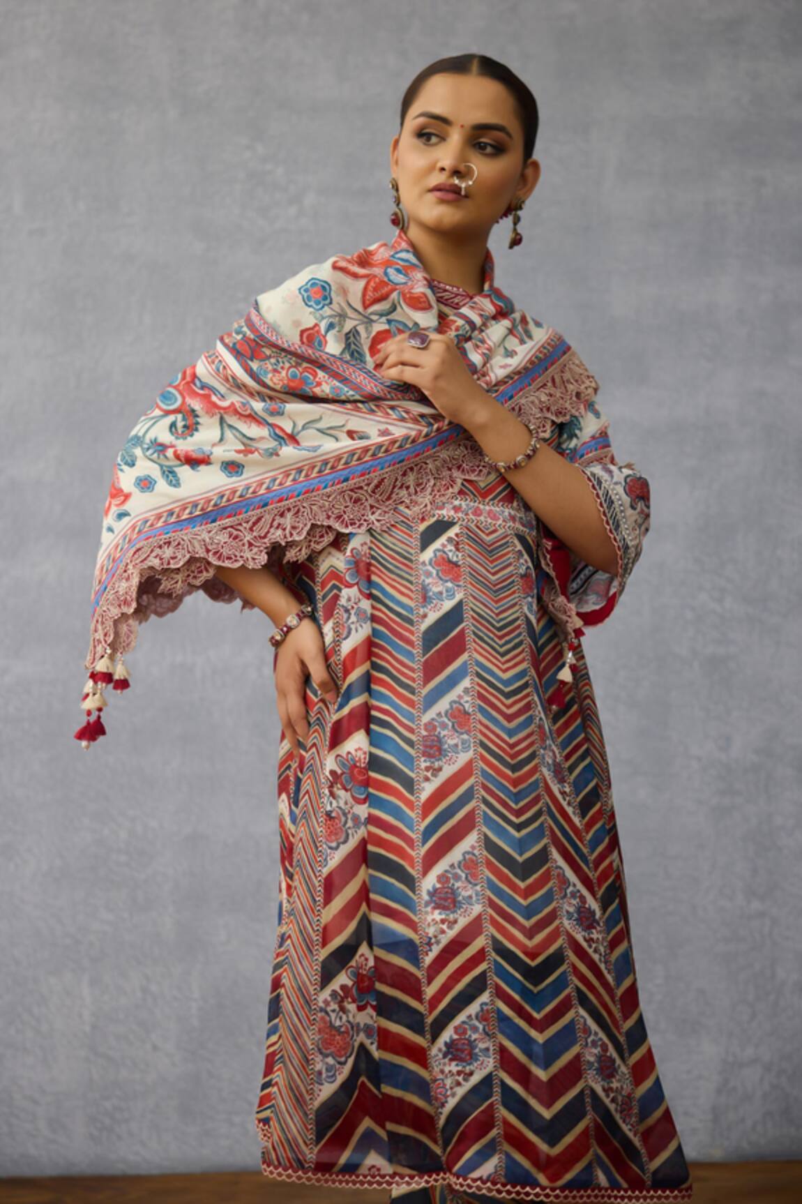 Torani Coromandel Ayaana Designer Scarf 