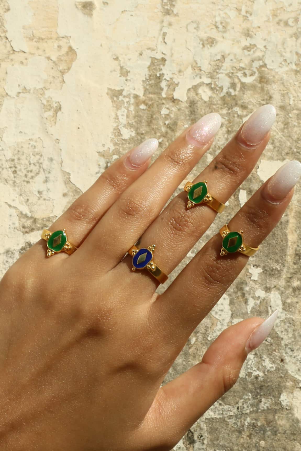 MAALICIOUS JEWELRY Hot Pot Green Ring 