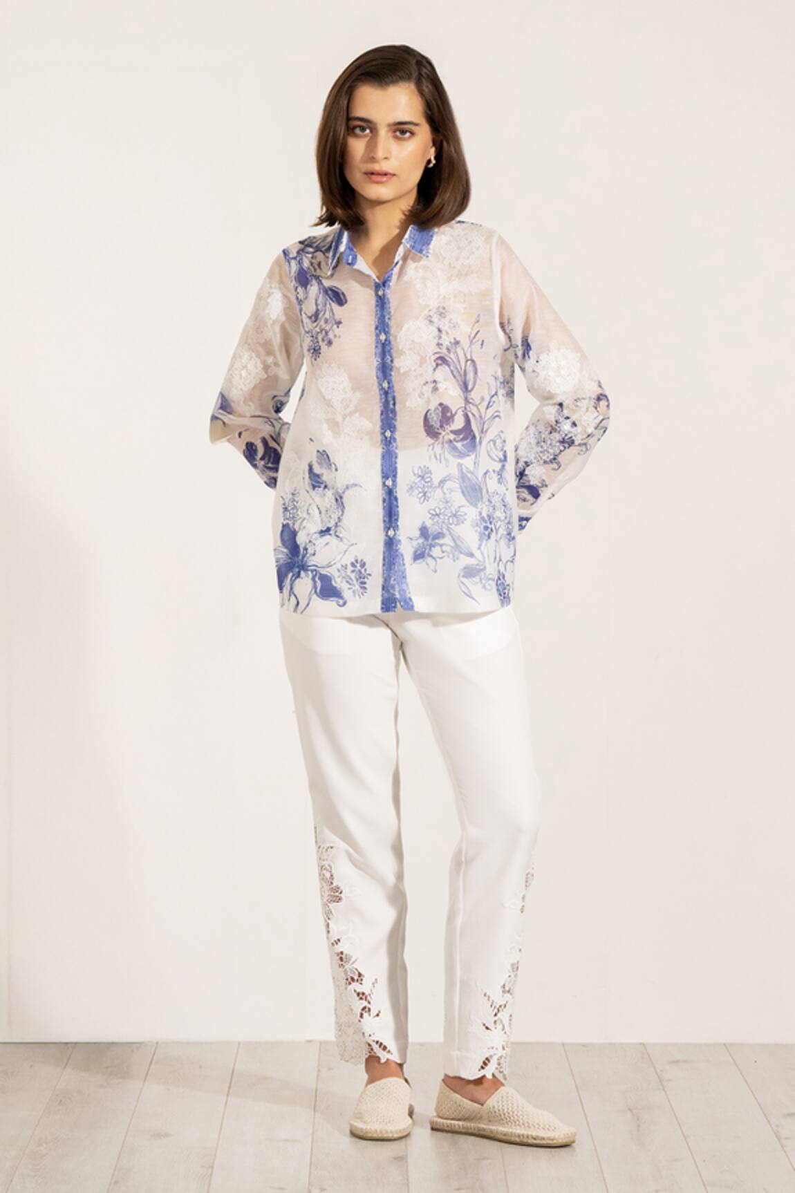 RANNA GILL Luma Buttondown Shirt 