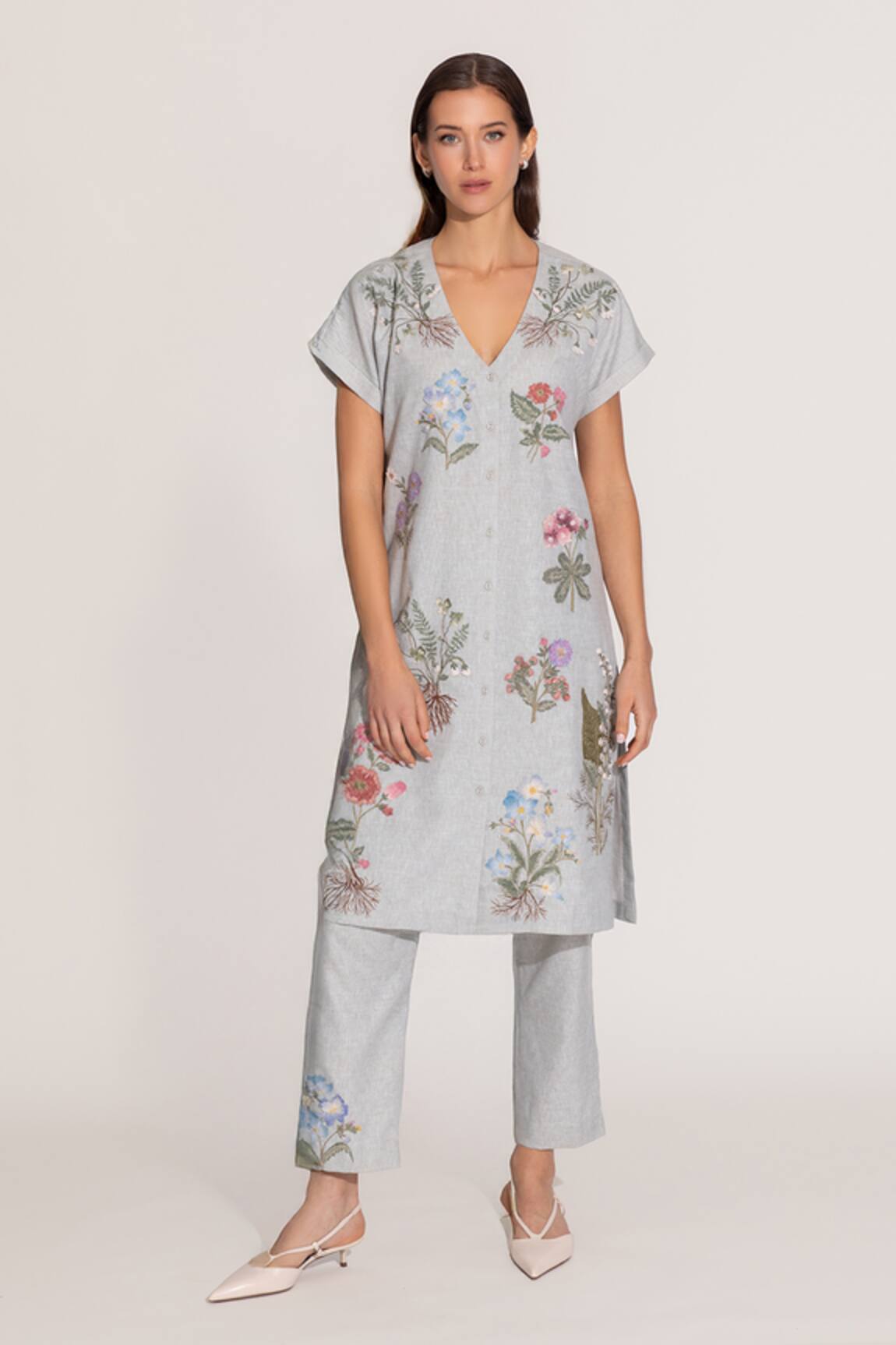 RANNA GILL Botanica Kurta Set 