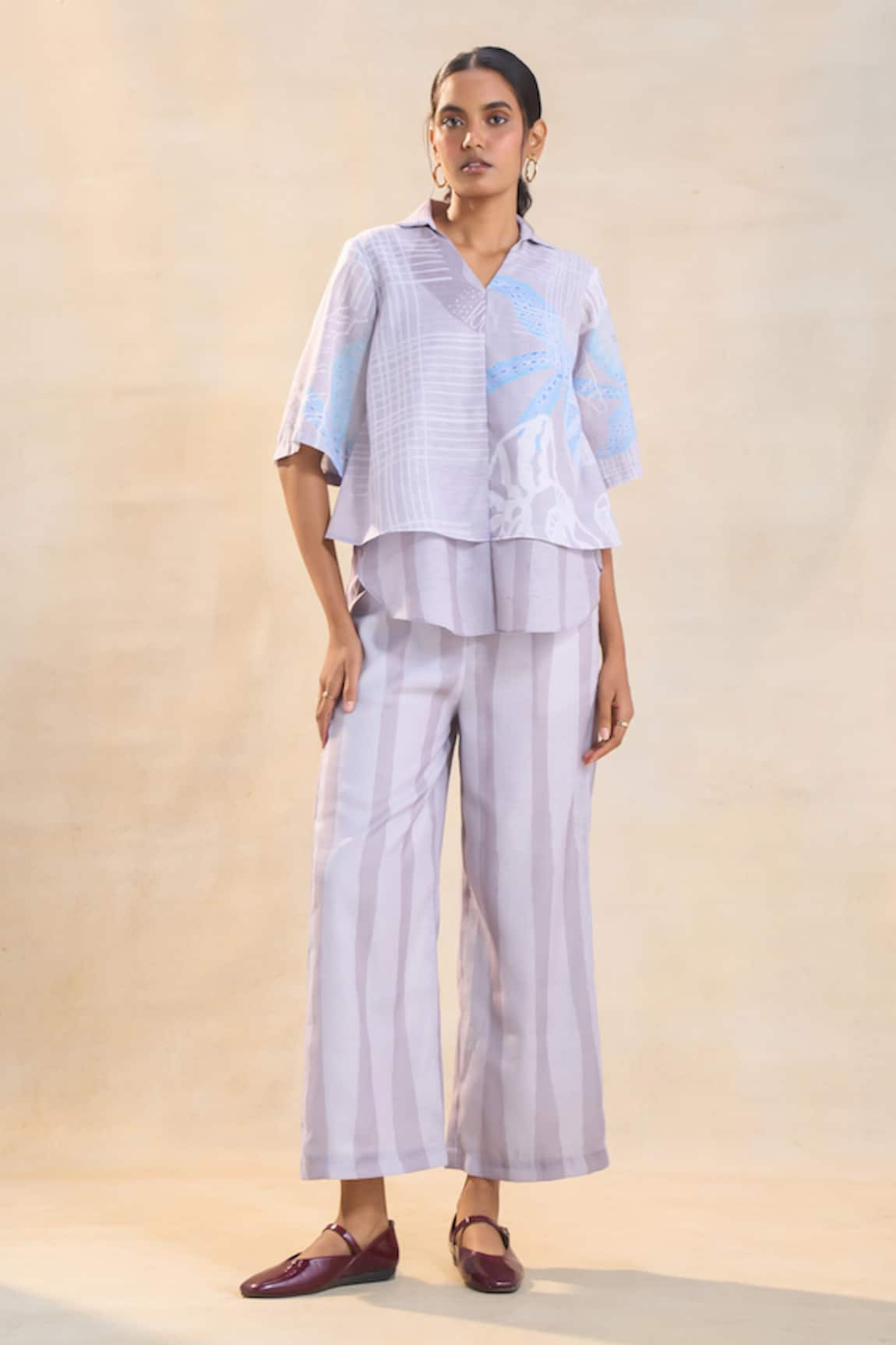 Vedika M Underwater Co-ord Pant Set 