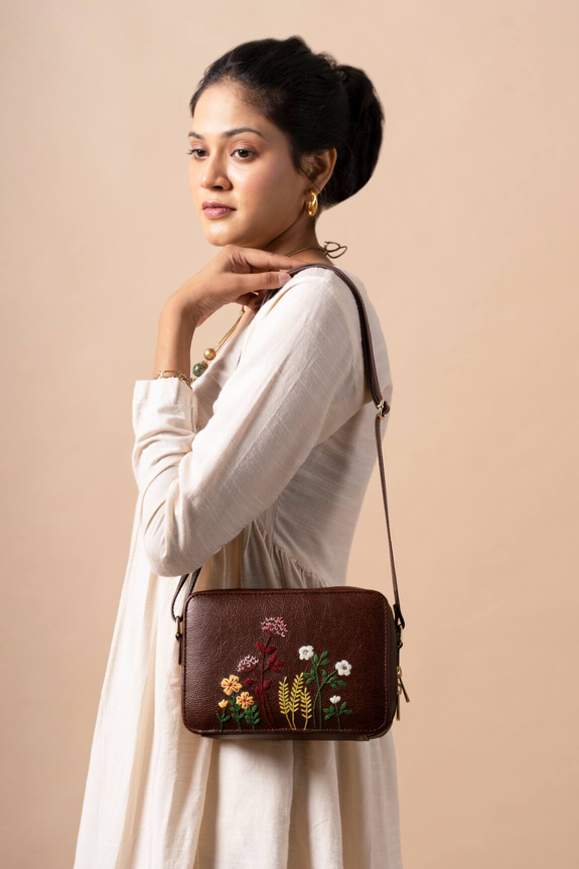 Miri Blooming Meadows Sling Bag 