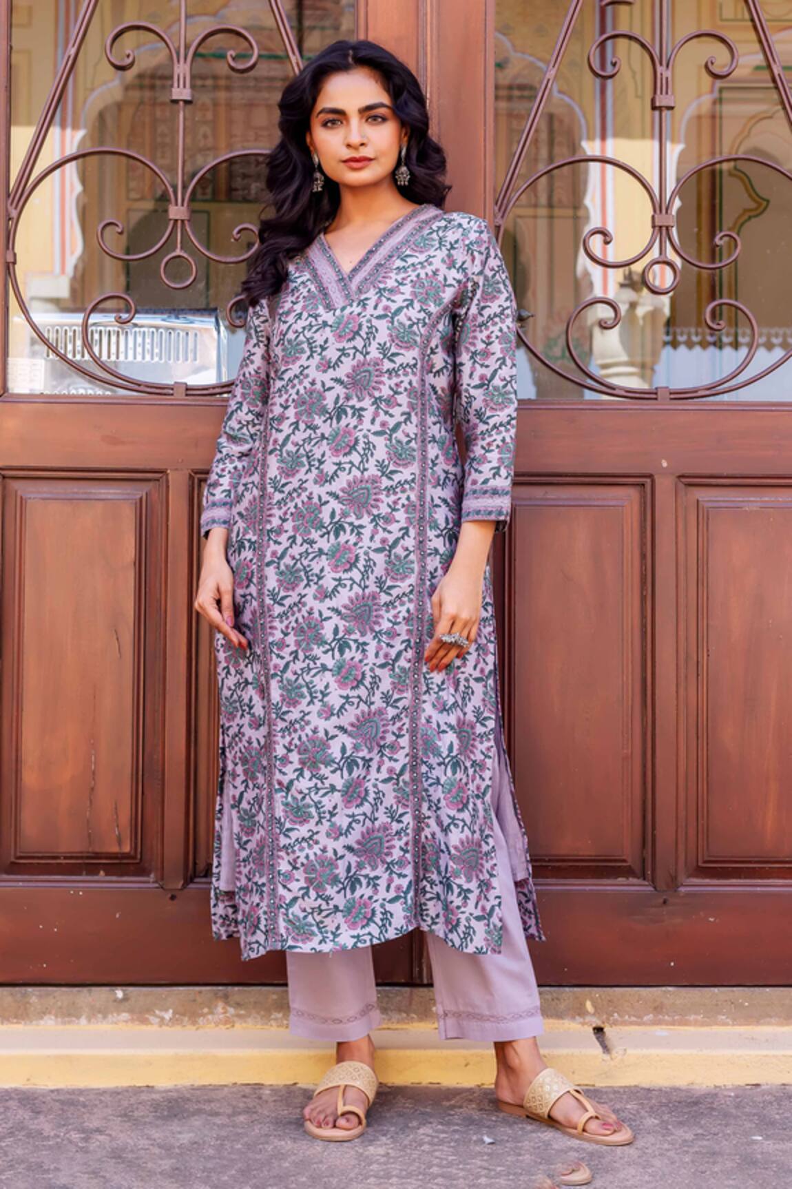 Missprint Aarna Silk Chanderi Kurta Set 