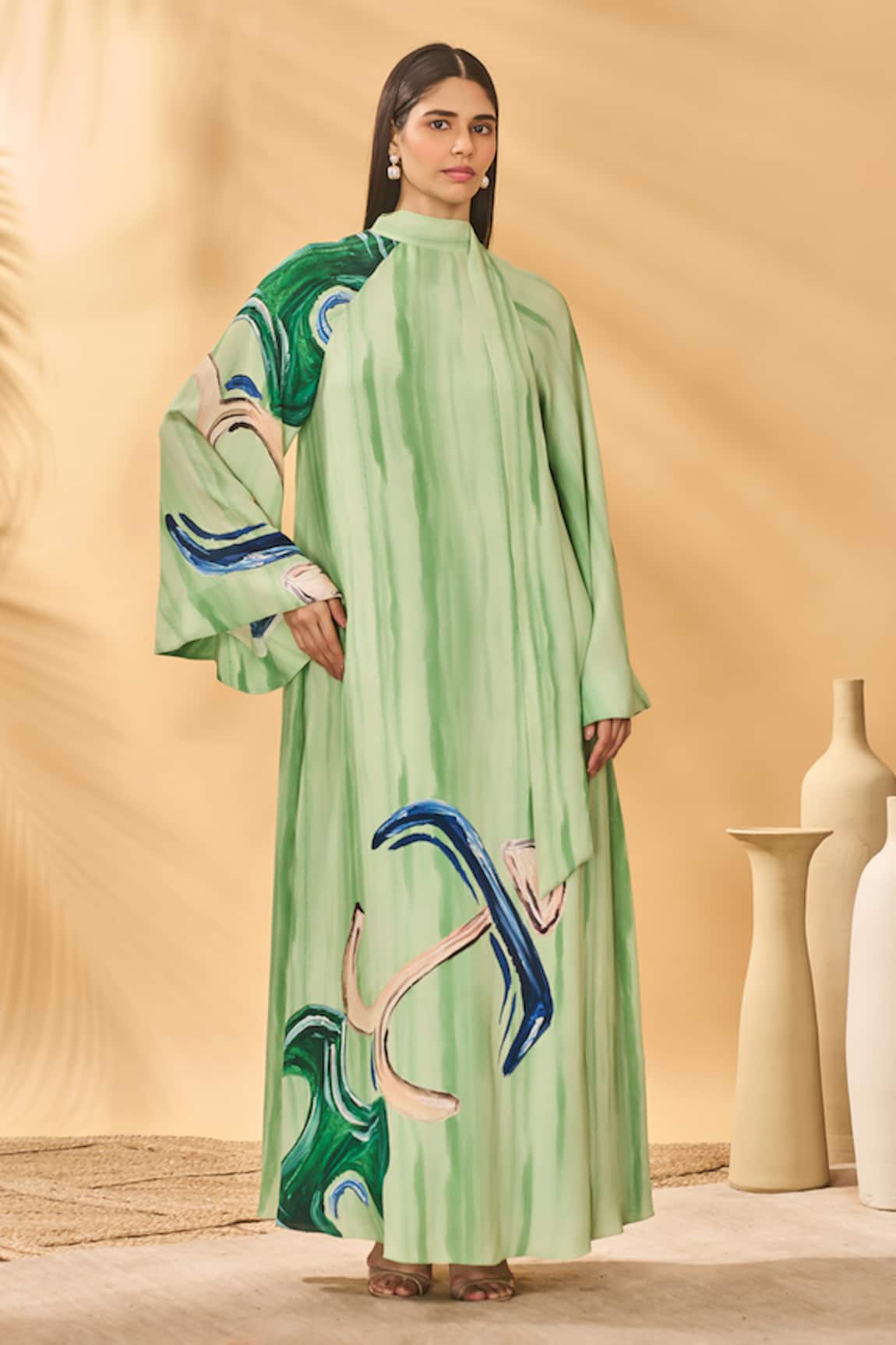Masaba Ivy Horizon Reversible Kaftan 