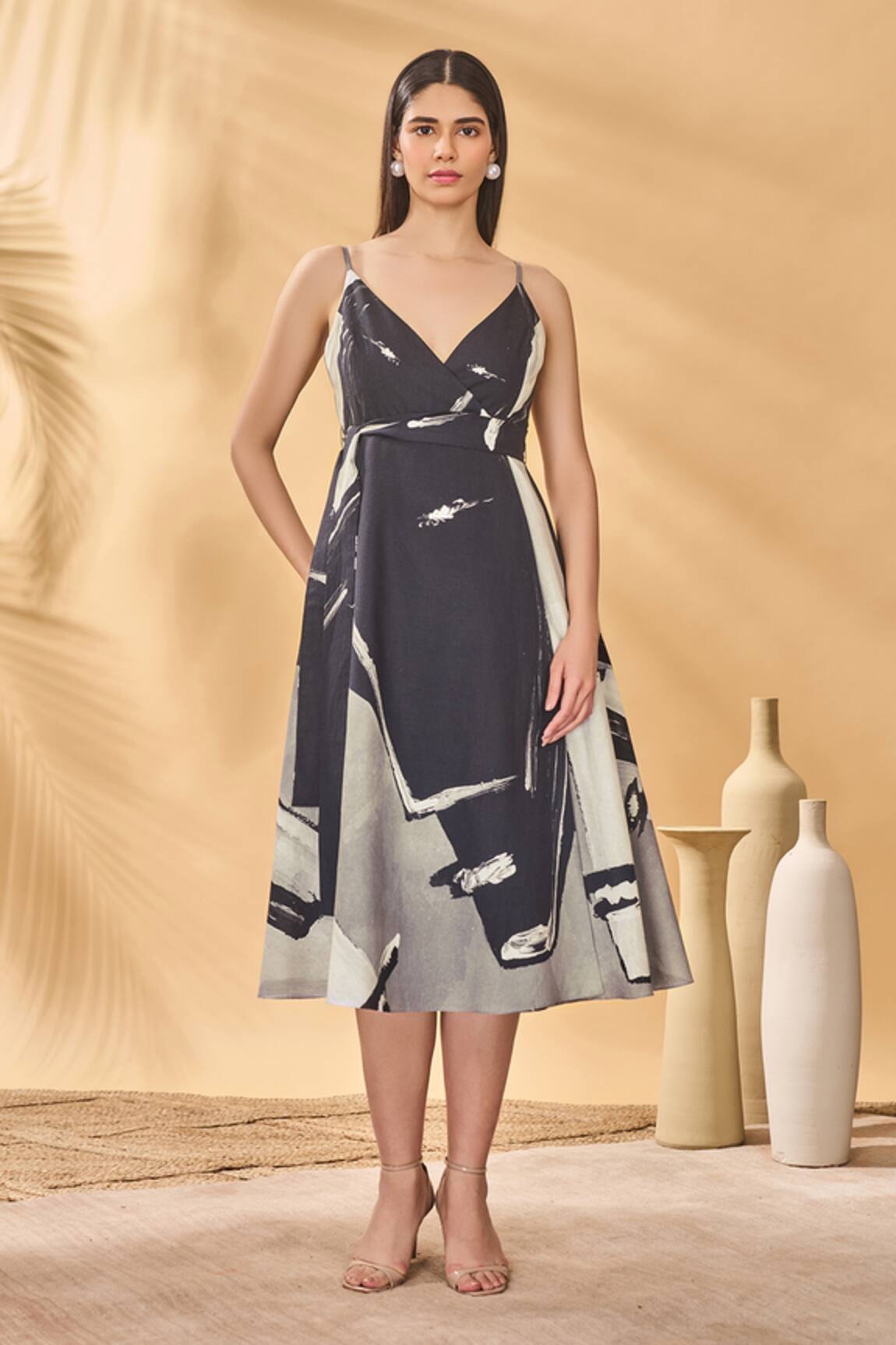 Masaba Hidden Gaze Wrap Dress 