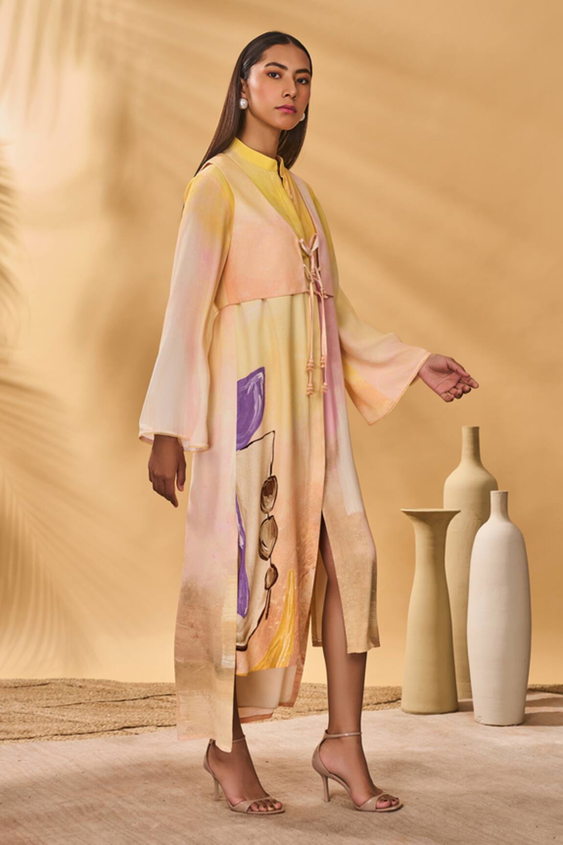 Masaba Glazing Symphony Shirt Dress 