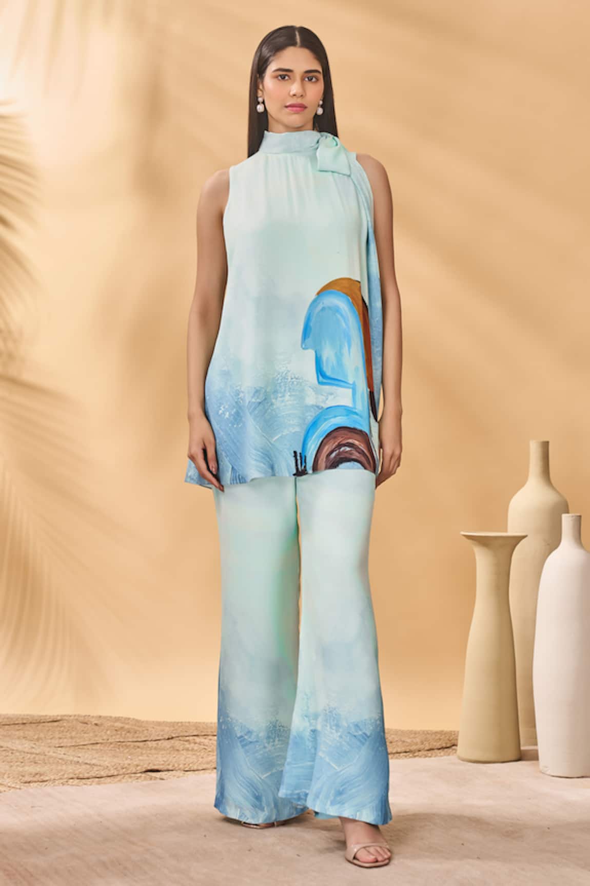 Masaba Blue Lost In Space Tunic Set 