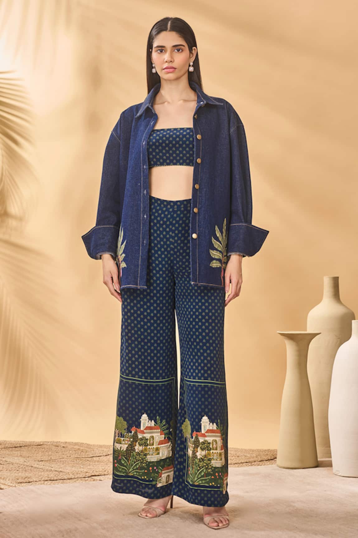 Masaba Midnight Holiday Home Trousers 