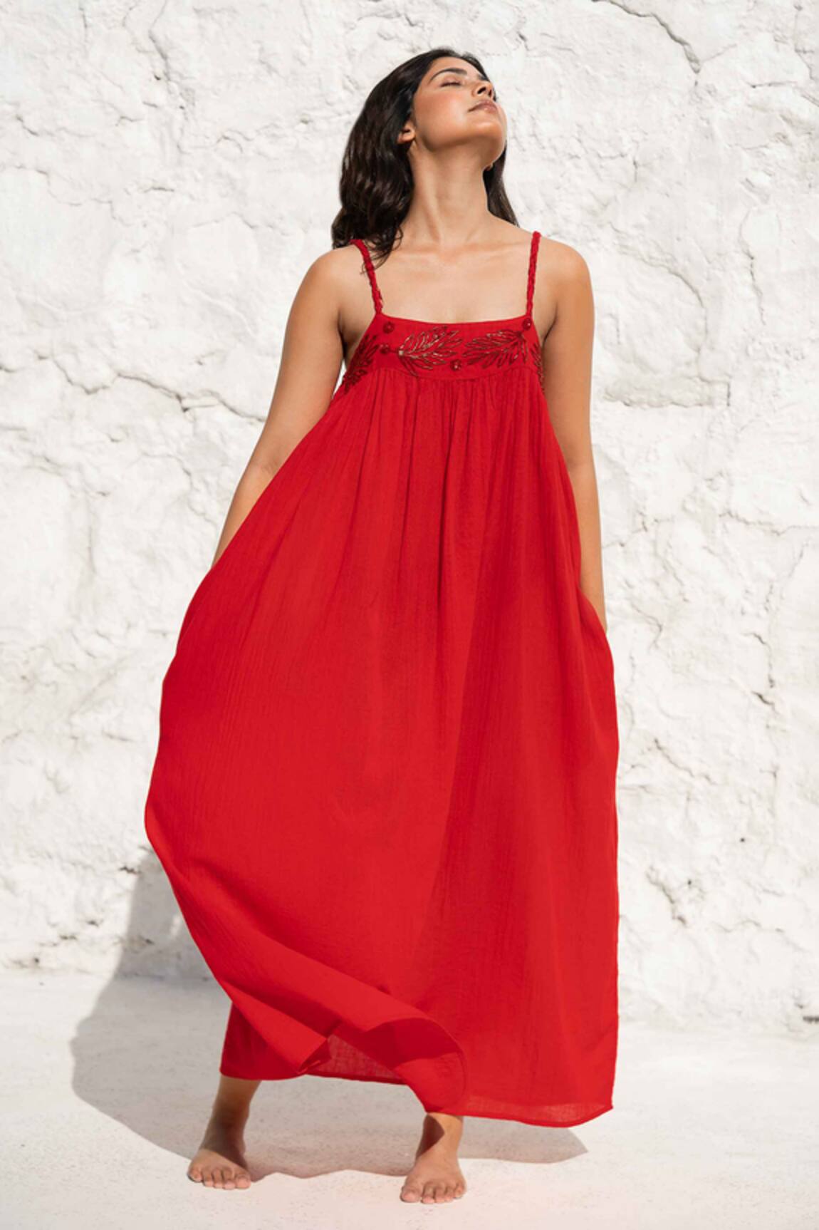 Beachbum Scarlet Embellished Long Dress 