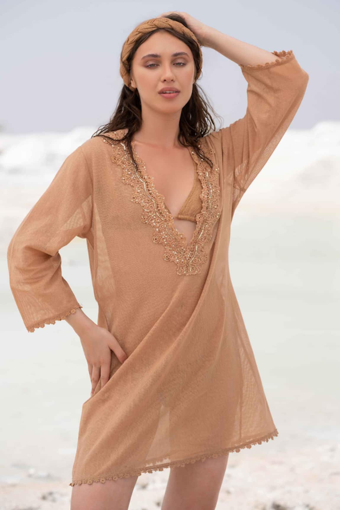 Beachbum Golden Finch Kaftan 
