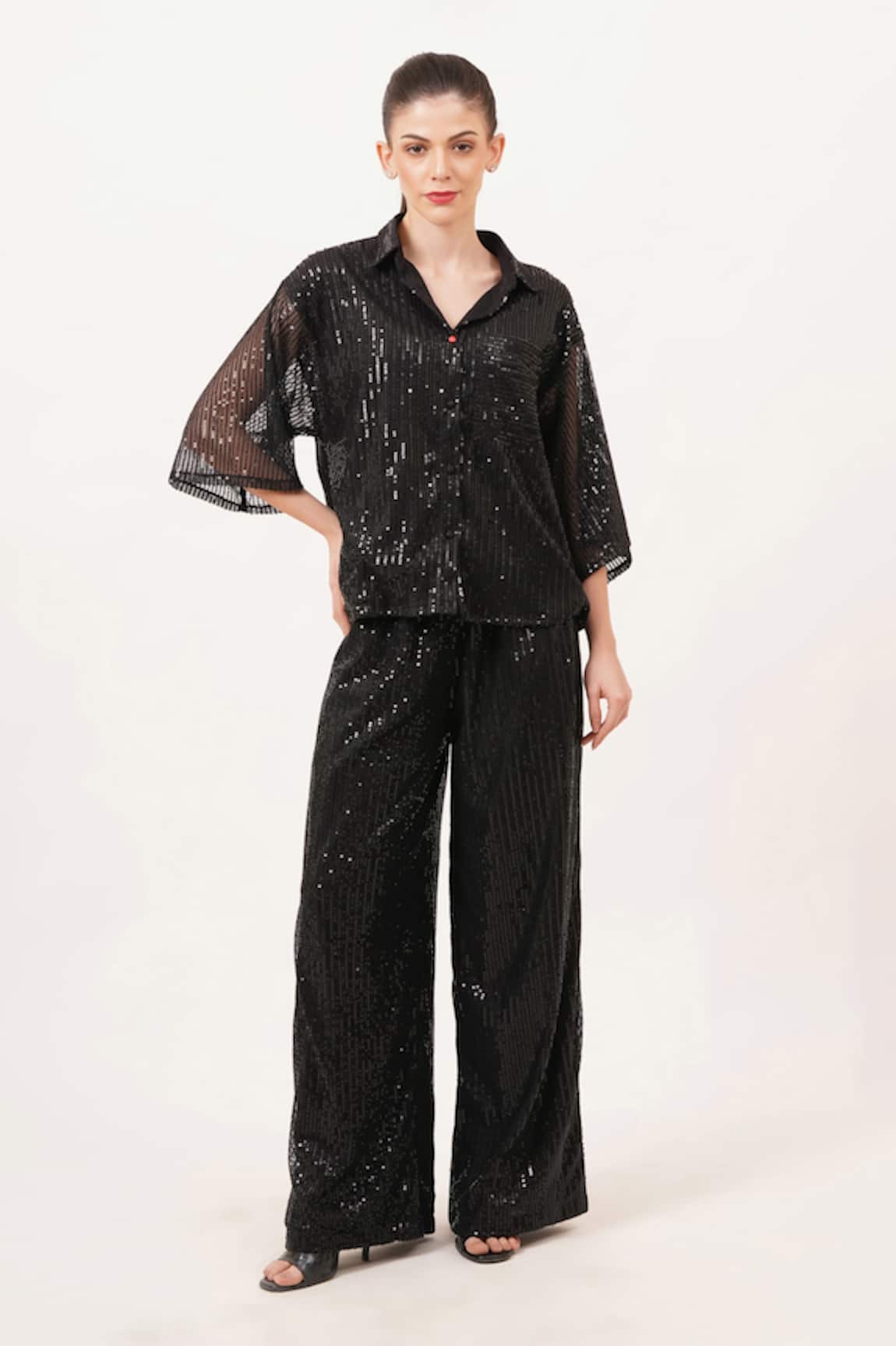 Beachbum Charm Sequin Co-ord Set 