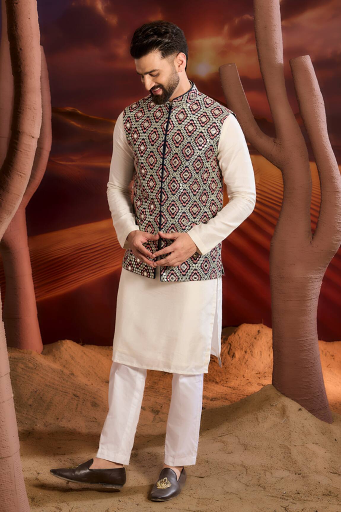 Kasbah Designer Nehru Jacket 