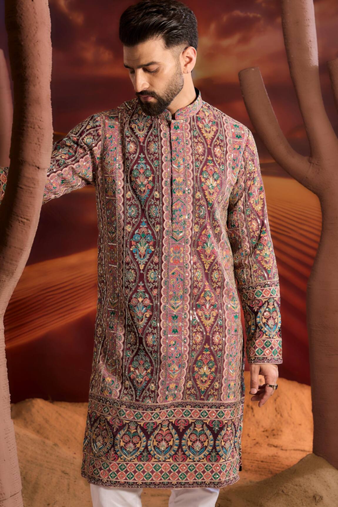 Kasbah Designer Georgette Classic Kurta 