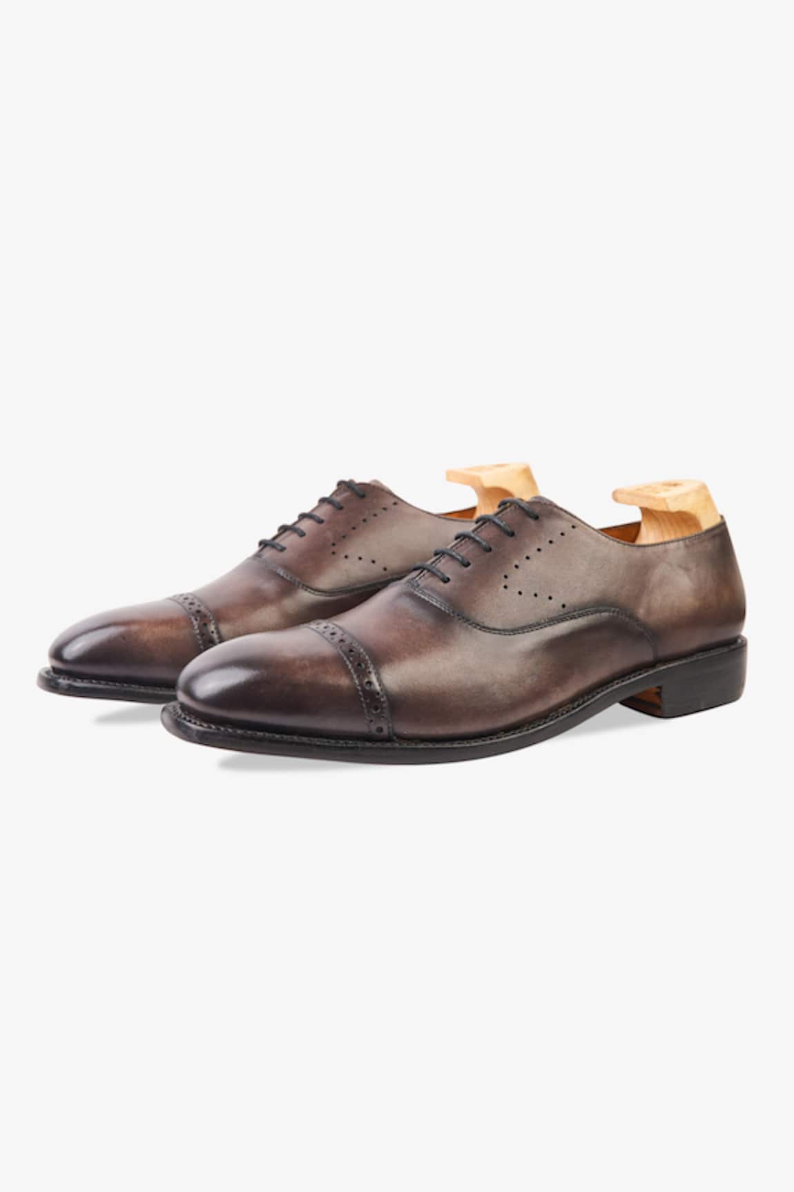 Whitemuds Bray Brown Oxfords 