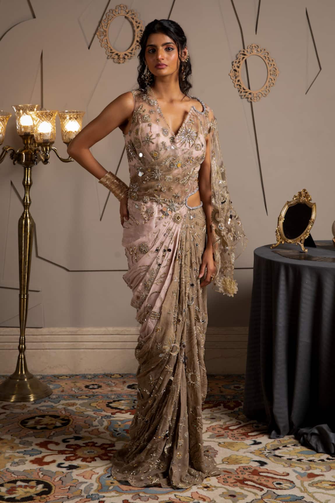 Moledro Nysa Designer Saree Gown 