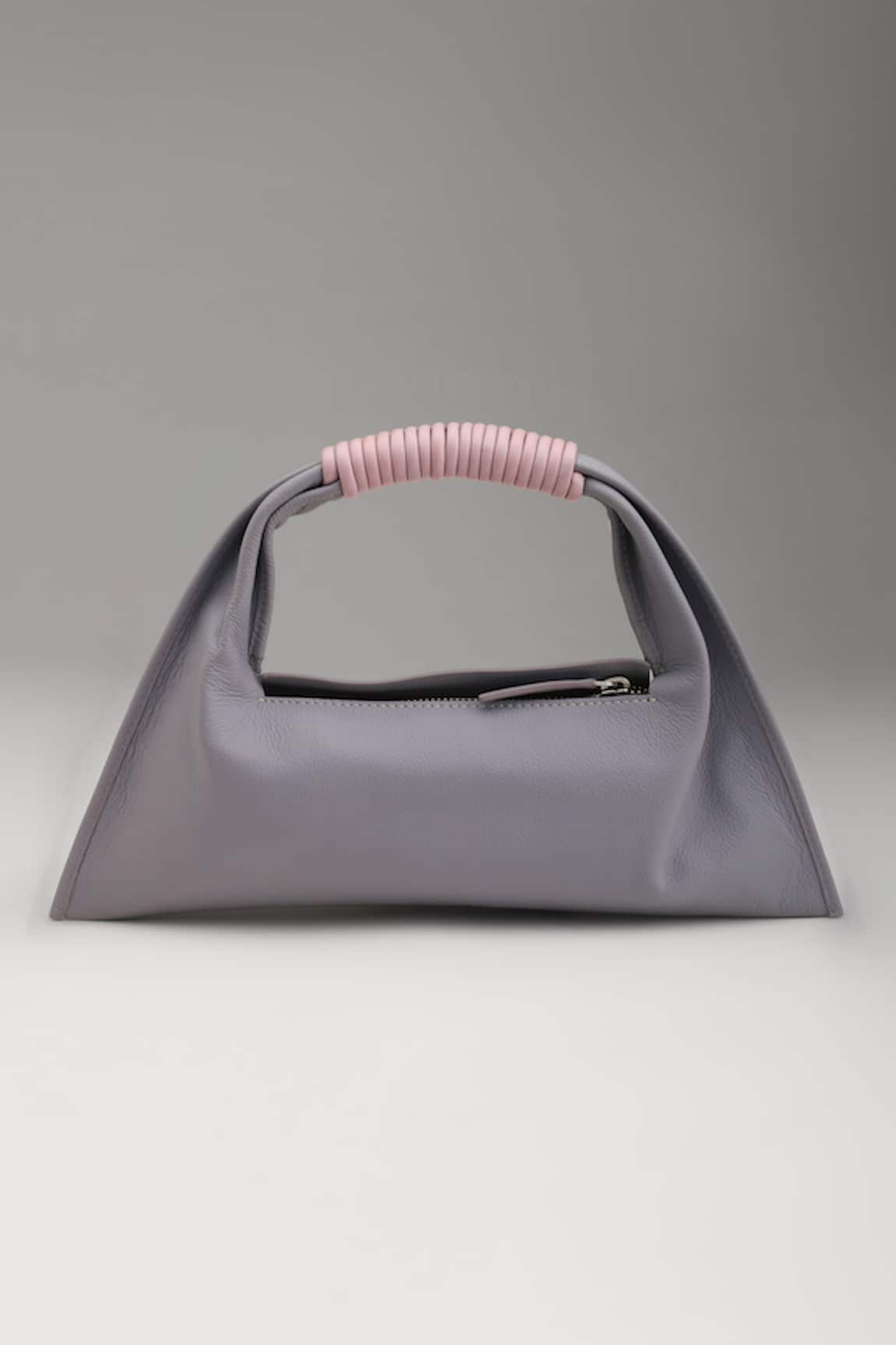 Tann-ed Lilac Julia Baguette Clutch Bag 