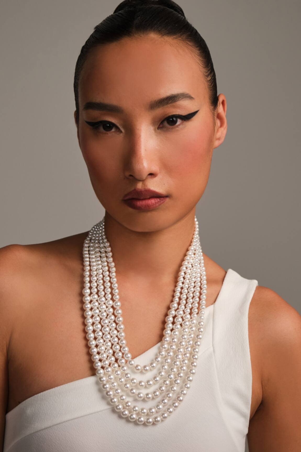 Anaash Layered Pearl Necklace 
