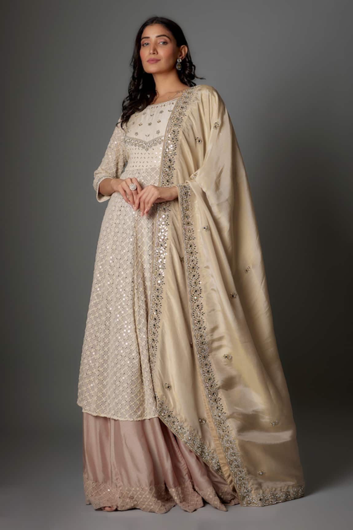 FATIZ Designer Anarkali Lehenga Set 