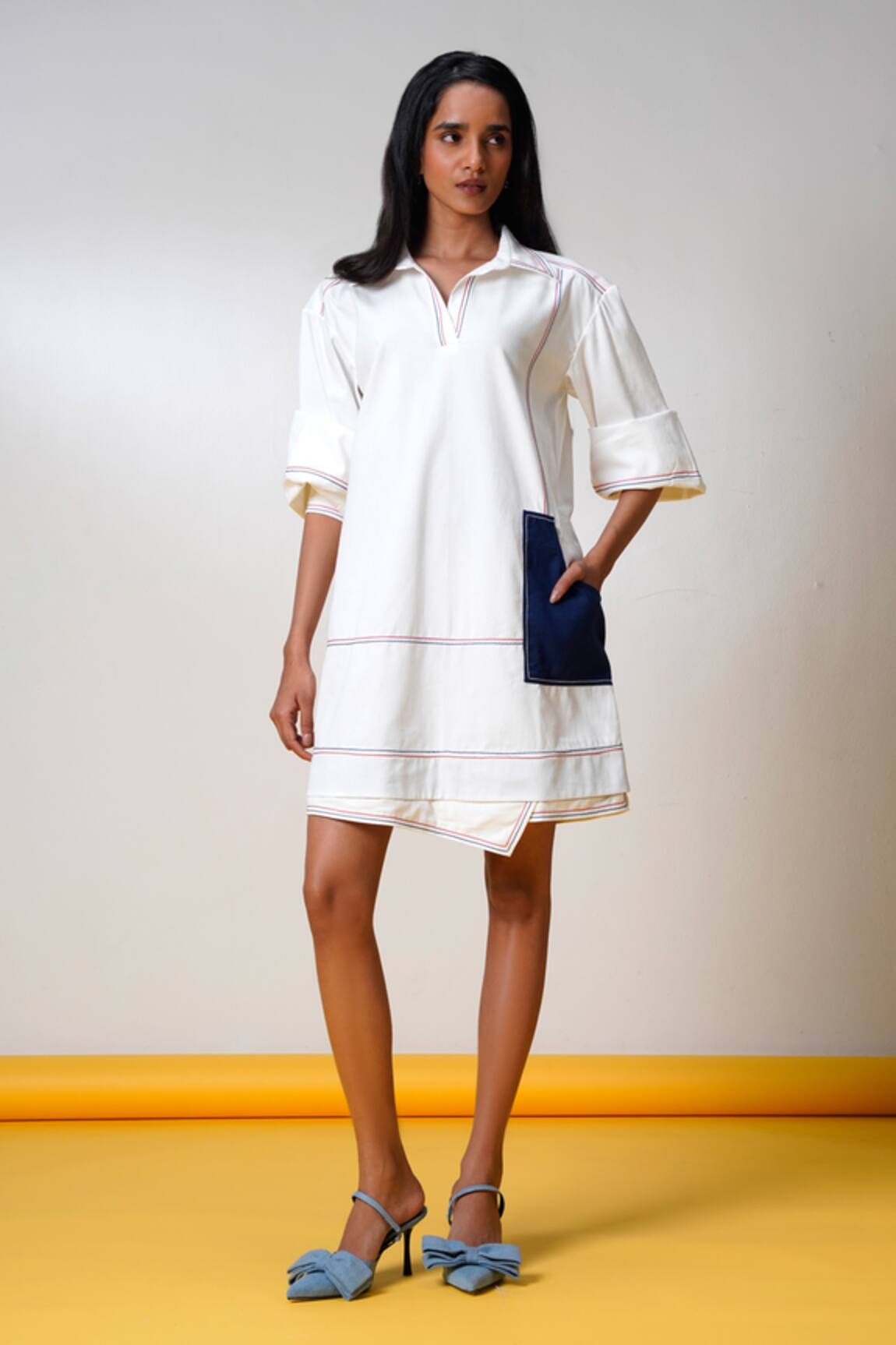 Madder Much Malik Denim Dream Short Dress 