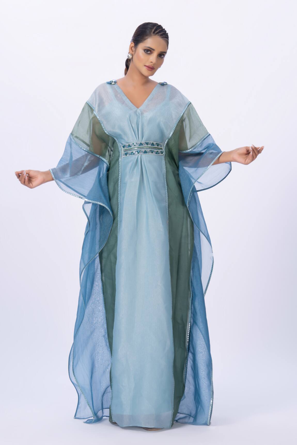 Merge Design Designer Kaftan with Inner Slip 