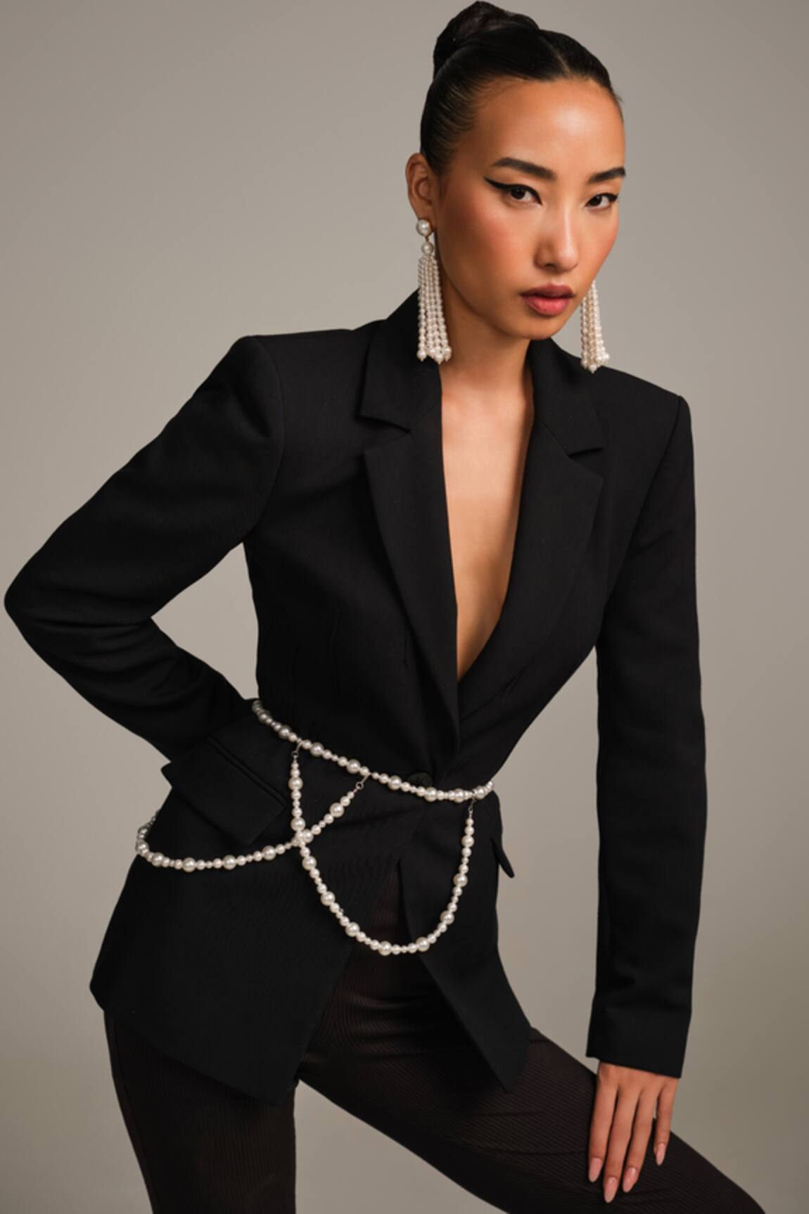 Anaash Detachable Pearl Belt 