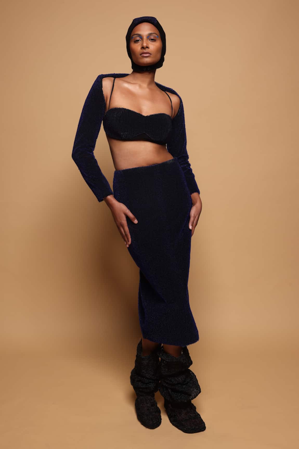 Somya Goyal Lumen Sleeves Overlay Jacket 