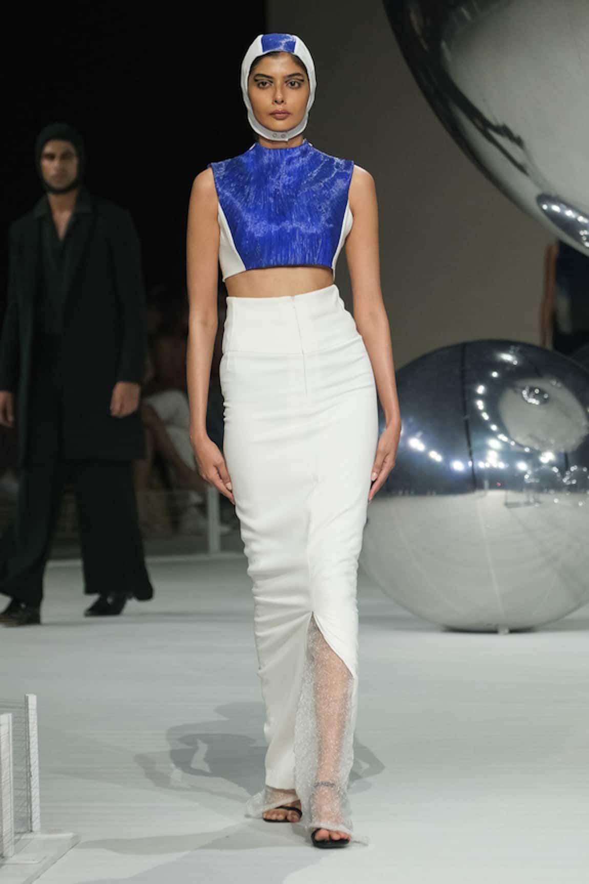 Somya Goyal Volt Slit Skirt 