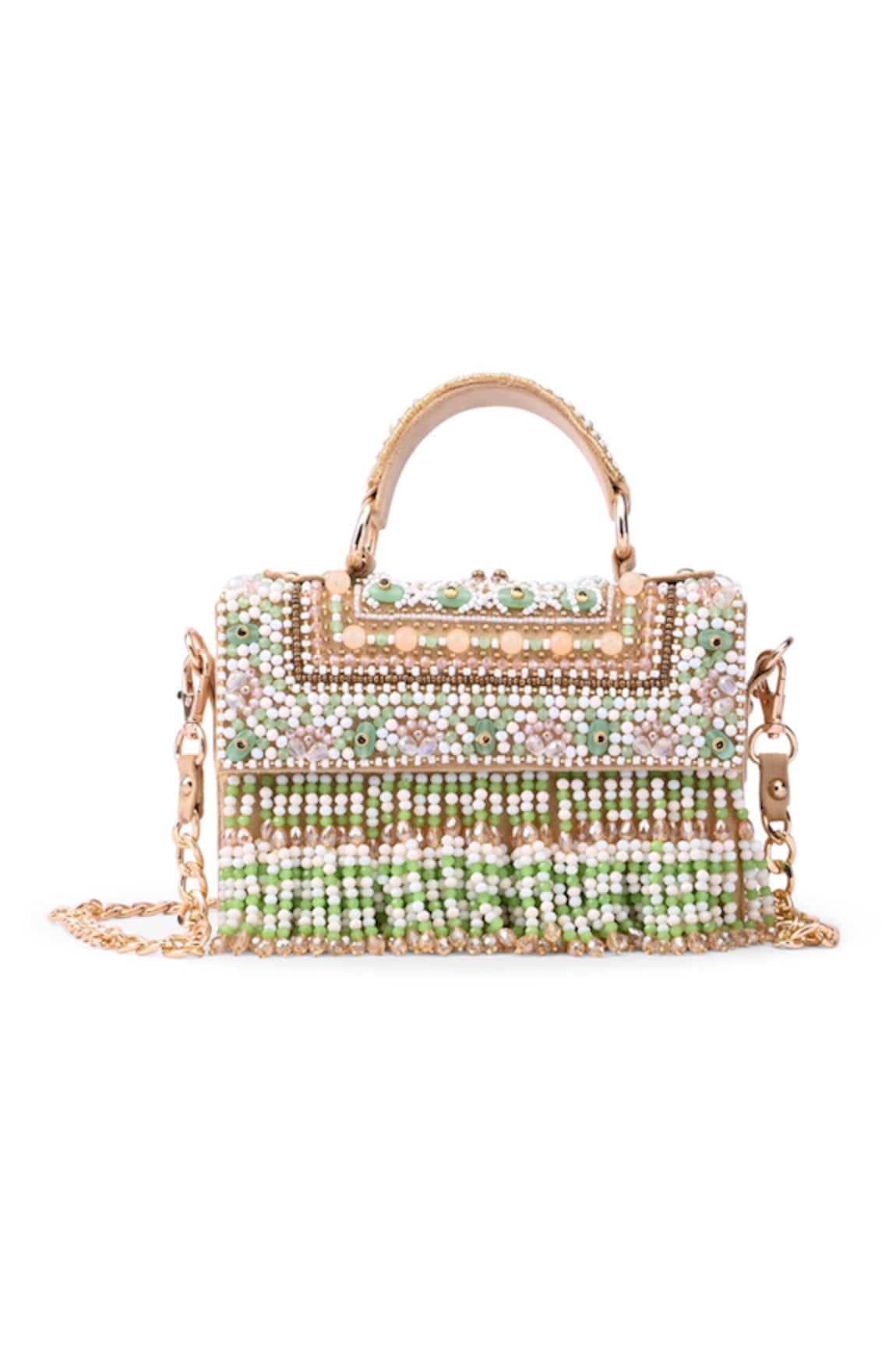 Doriaana Designer Beaded Handbag 