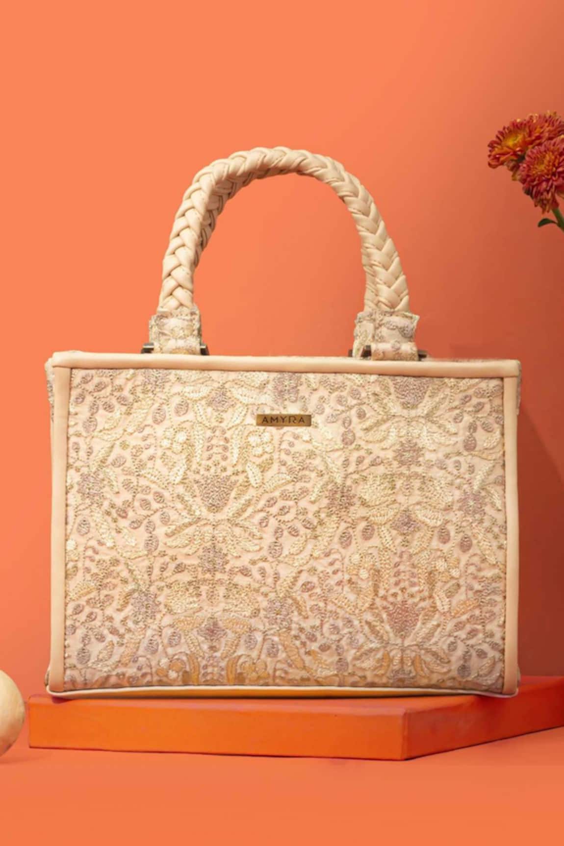 Amyra Zen Embroidered Handbag 