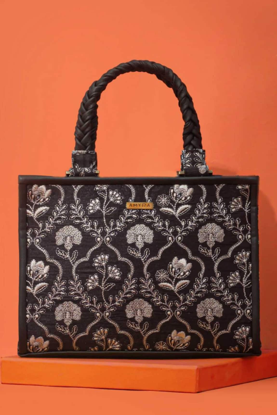 Amyra Jharokha Embroidered Handbag 