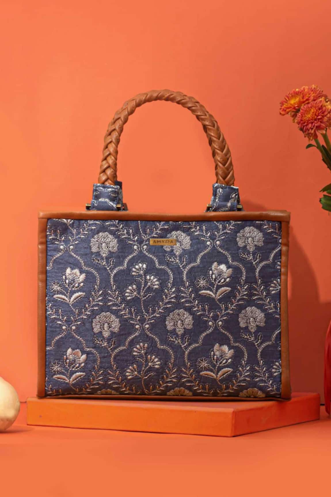 Amyra Jharokha Embroidered Handbag 