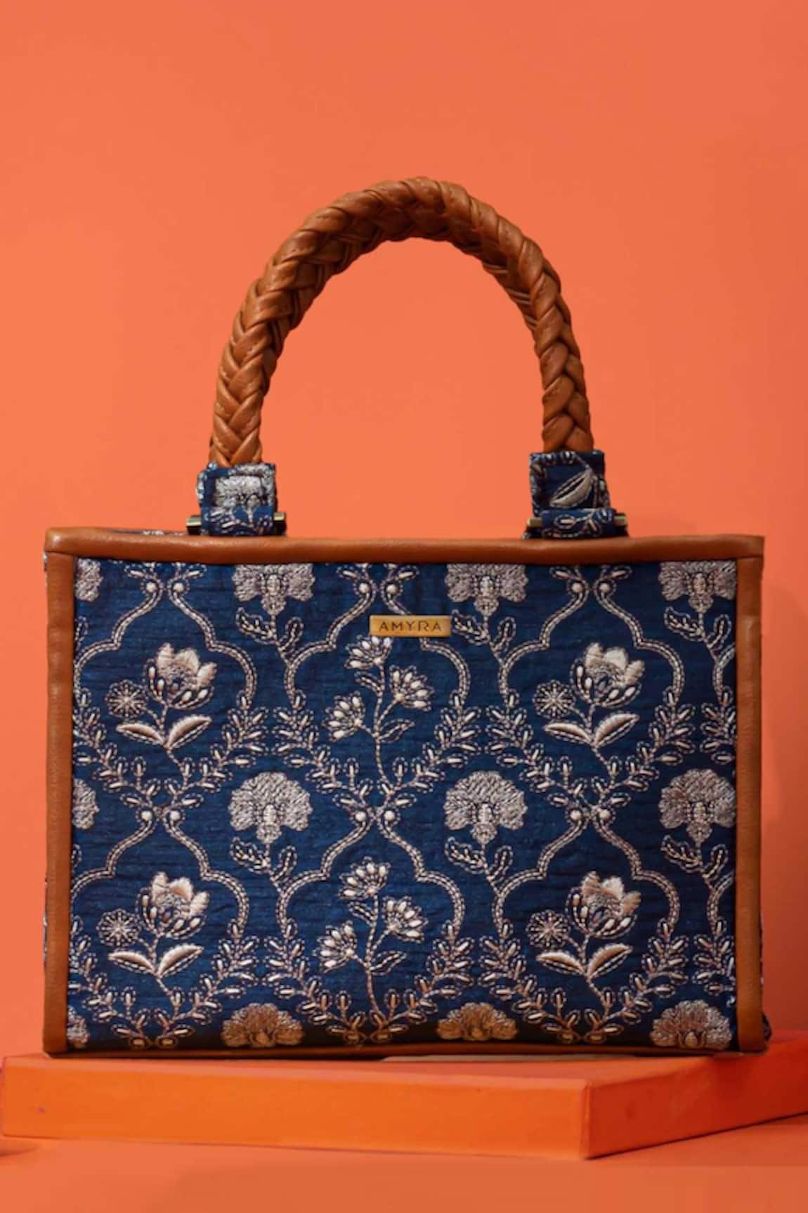 Amyra Jharokha Embroidered Handbag 