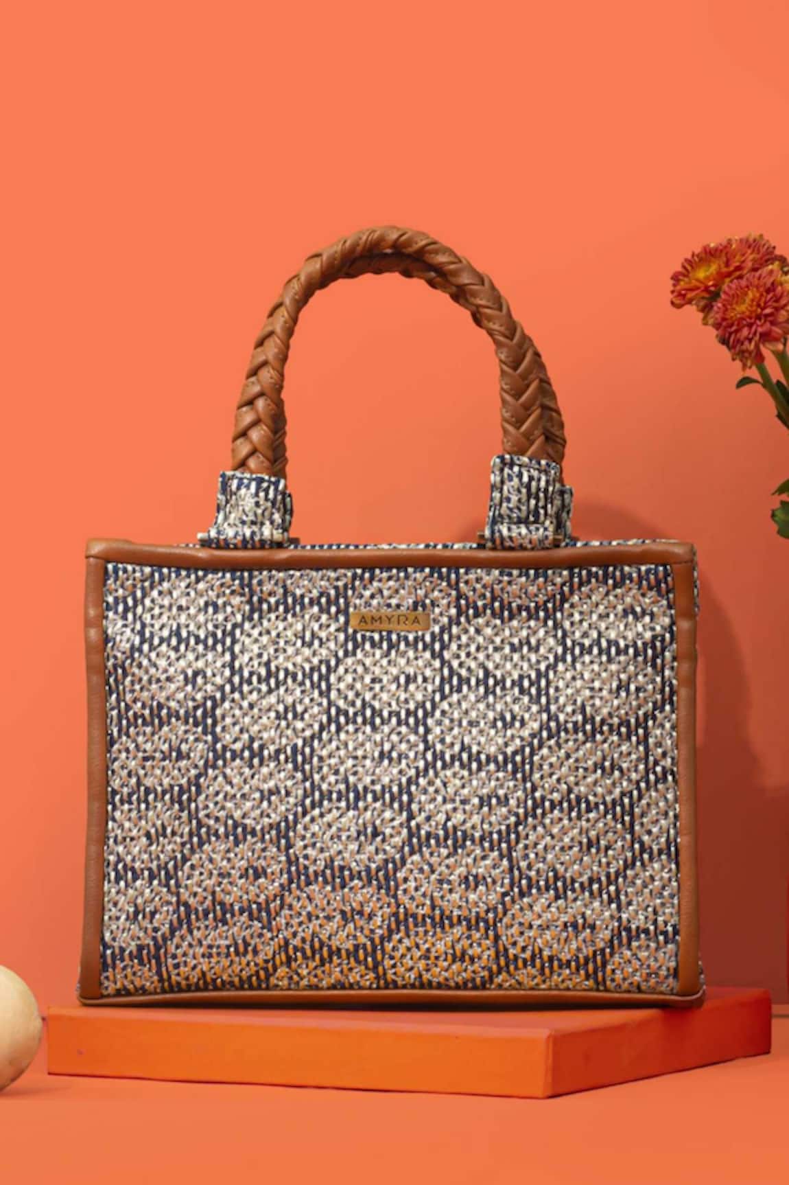 Amyra Jasbira Embroidered Handbag 