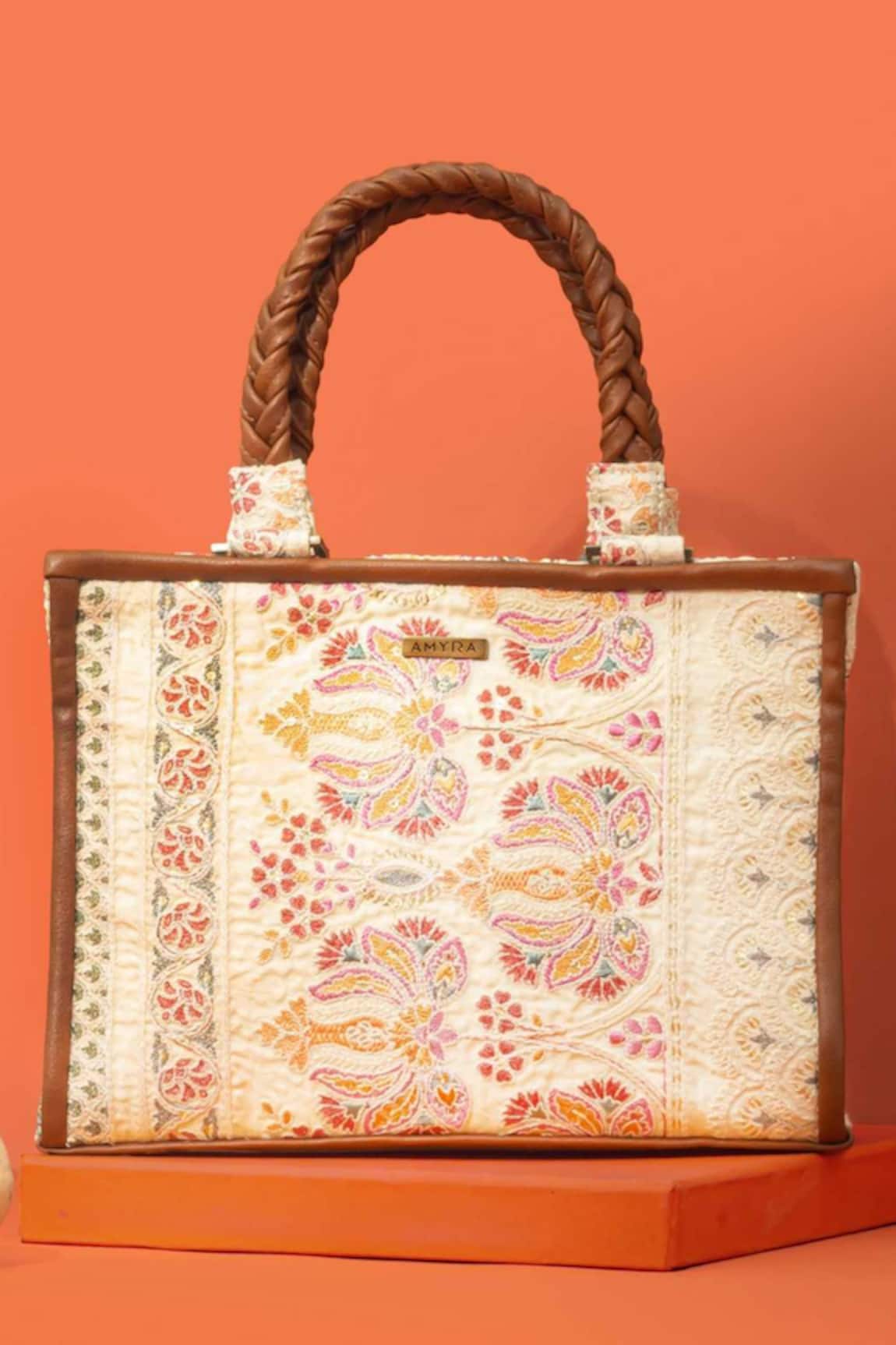 Amyra Kamal Embroidered Handbag 