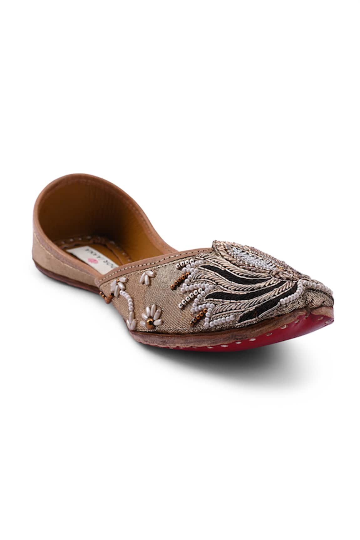 Doriaana Tamara Designer Copper Gold Jutti 