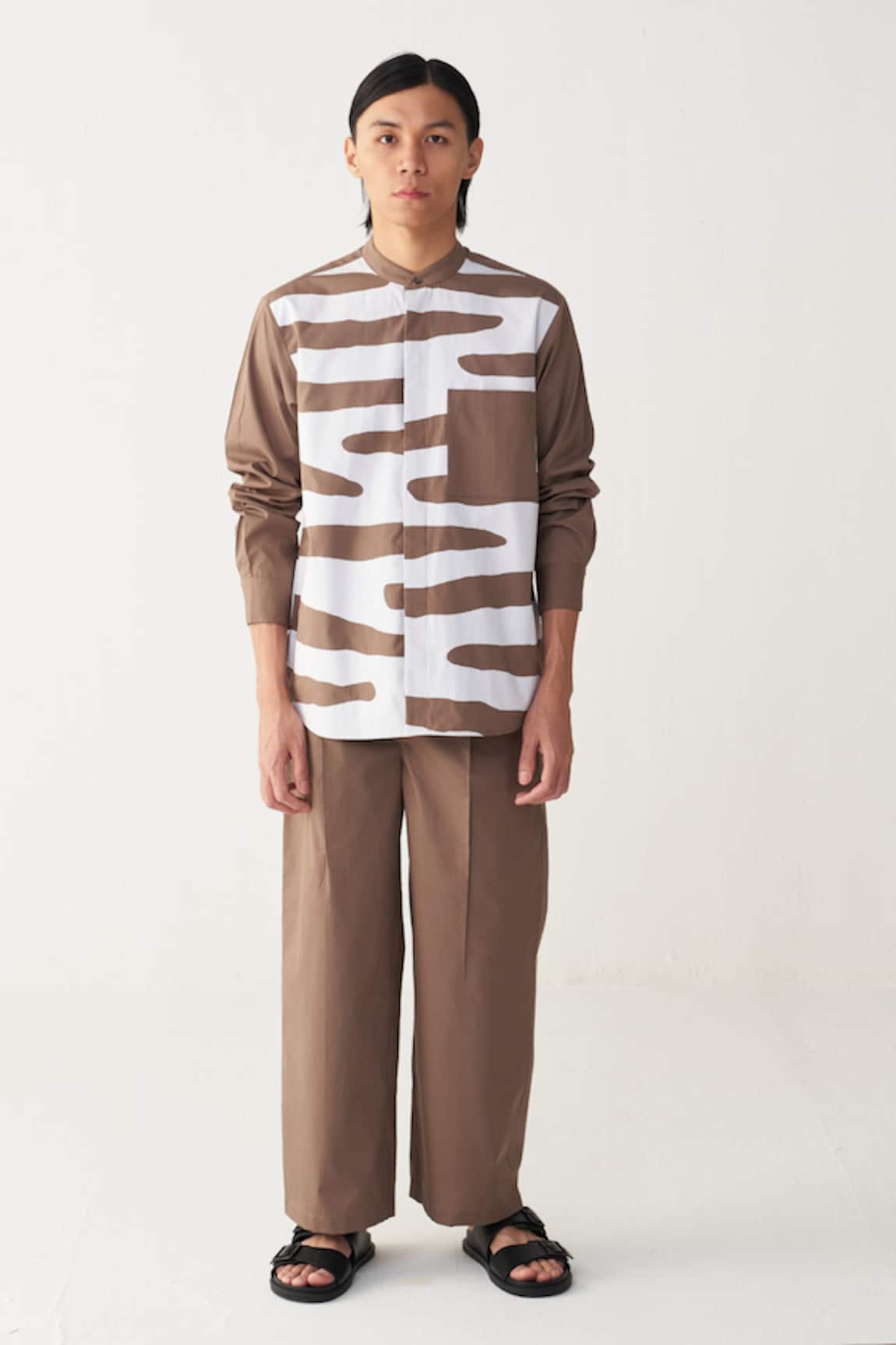 Three Abstract Applique Co-ord Set 